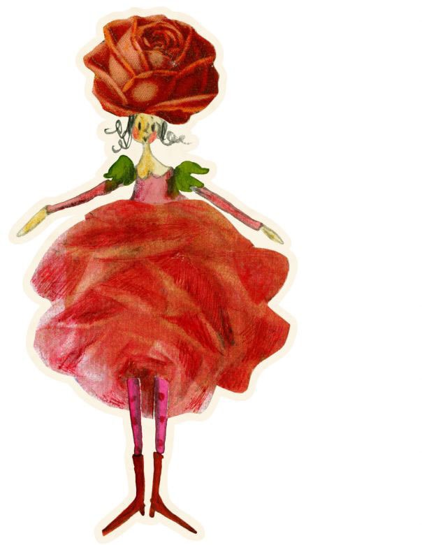 Wall-Art Wandtattoo Rose«, Juli Raten (1 »Rosen St.), selbstklebend, bestellen Monat Elfe auf entfernbar
