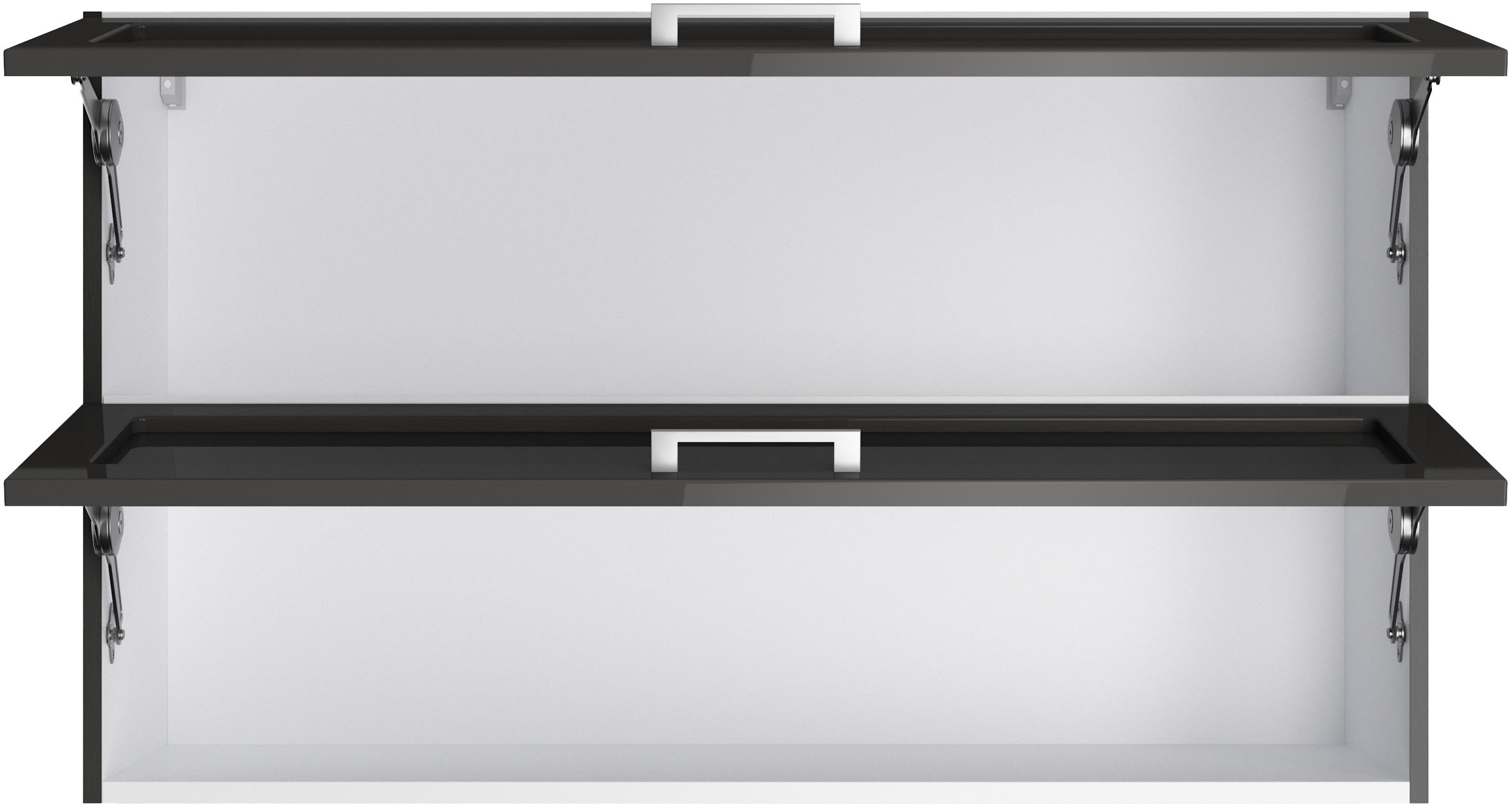KOCHSTATION Klapphängeschrank »KS-Milan«, HELD Möbel, Klapphängeschrank 100 cm, matte oder hochglänzende Fronten