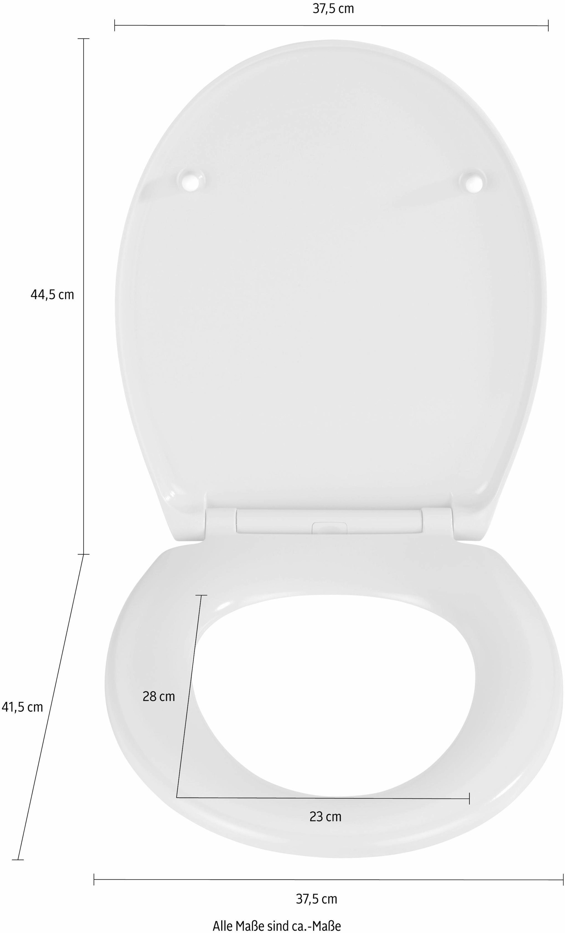 WENKO WC-Sitz »Samos Concrete«