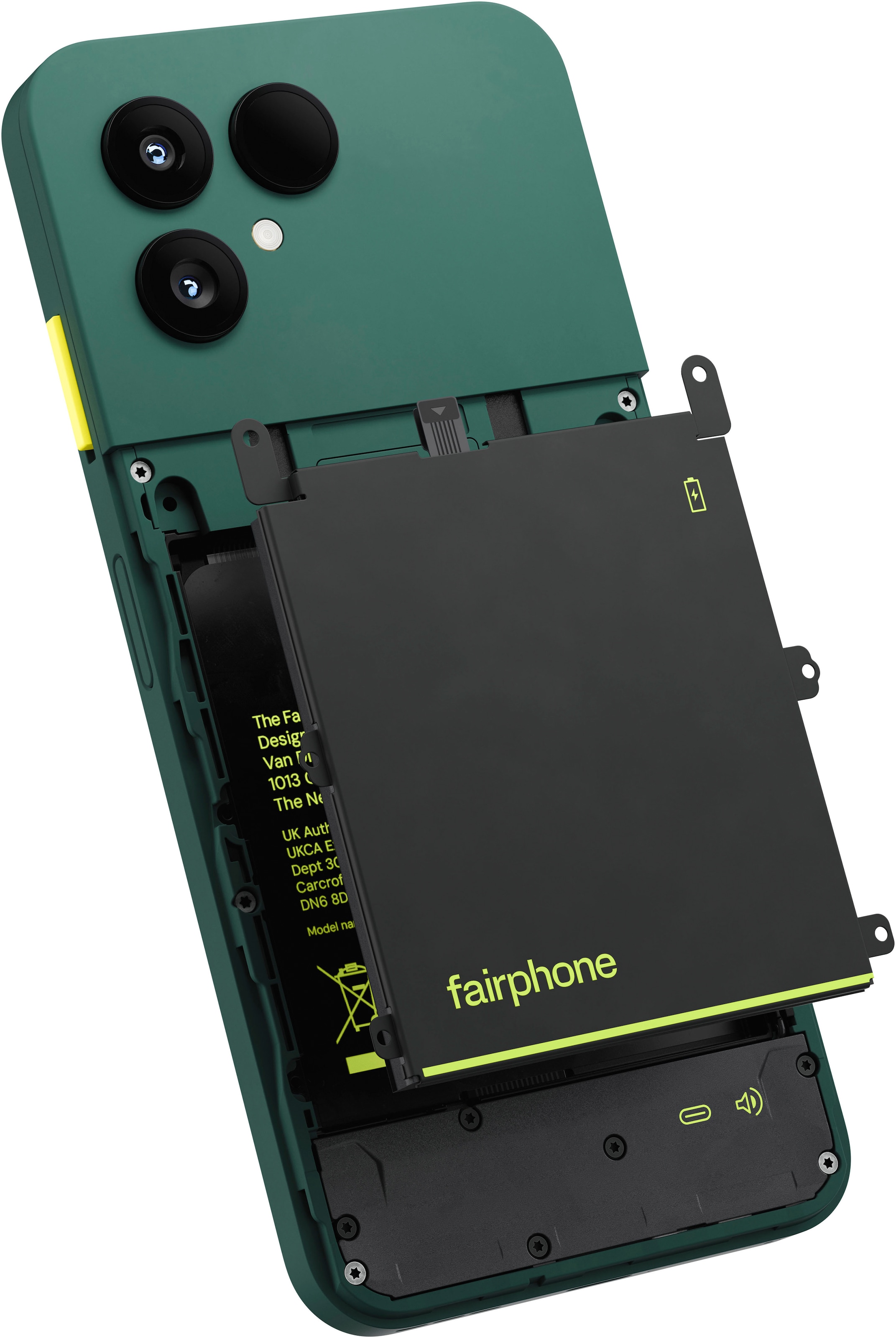 Fairphone Smartphone »Das Fairphone (Gen. 6)«, Forest Green