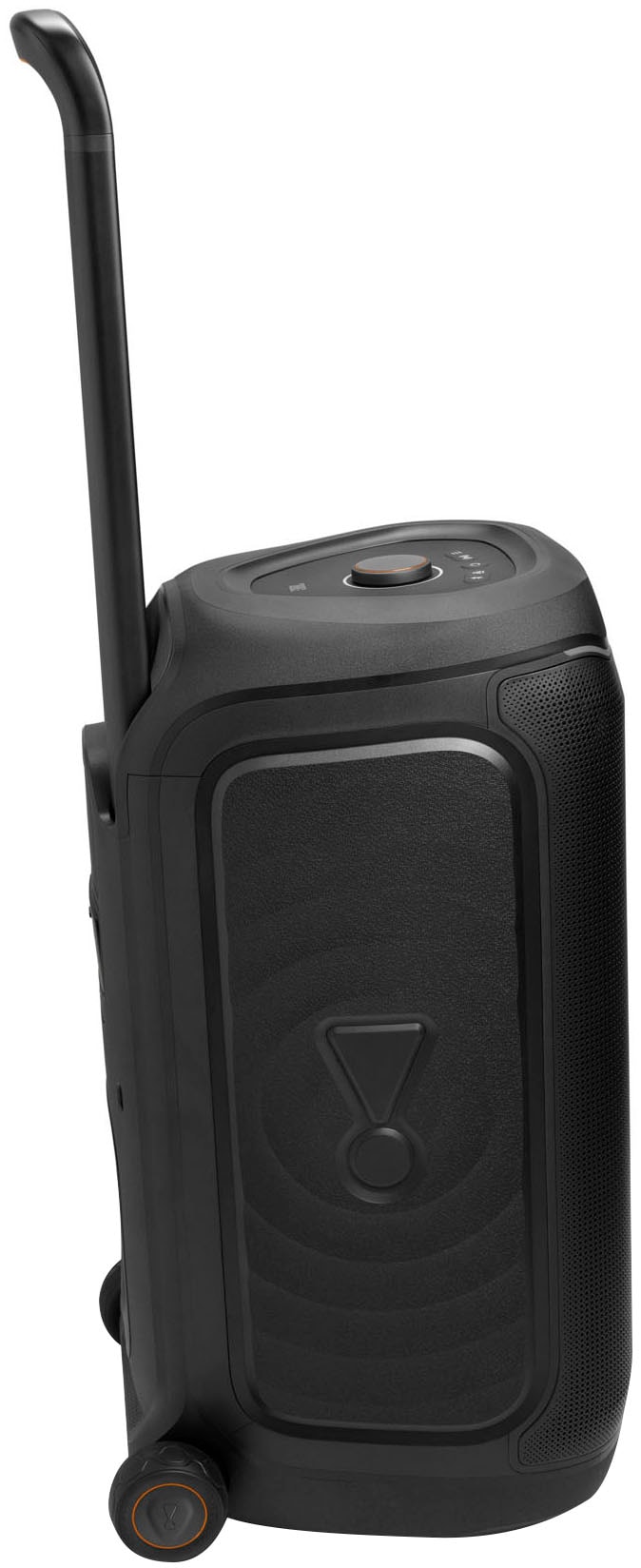 JBL Party-Lautsprecher »PARTYBOX 330« (A2DP Bluetooth | AVRCP Bluetooth | Bluetooth Lautstärkeanpassung 280 W) Tragbarer Party-Lautsprecher mit Beleuchtung, Teleskopgriff und Rollen