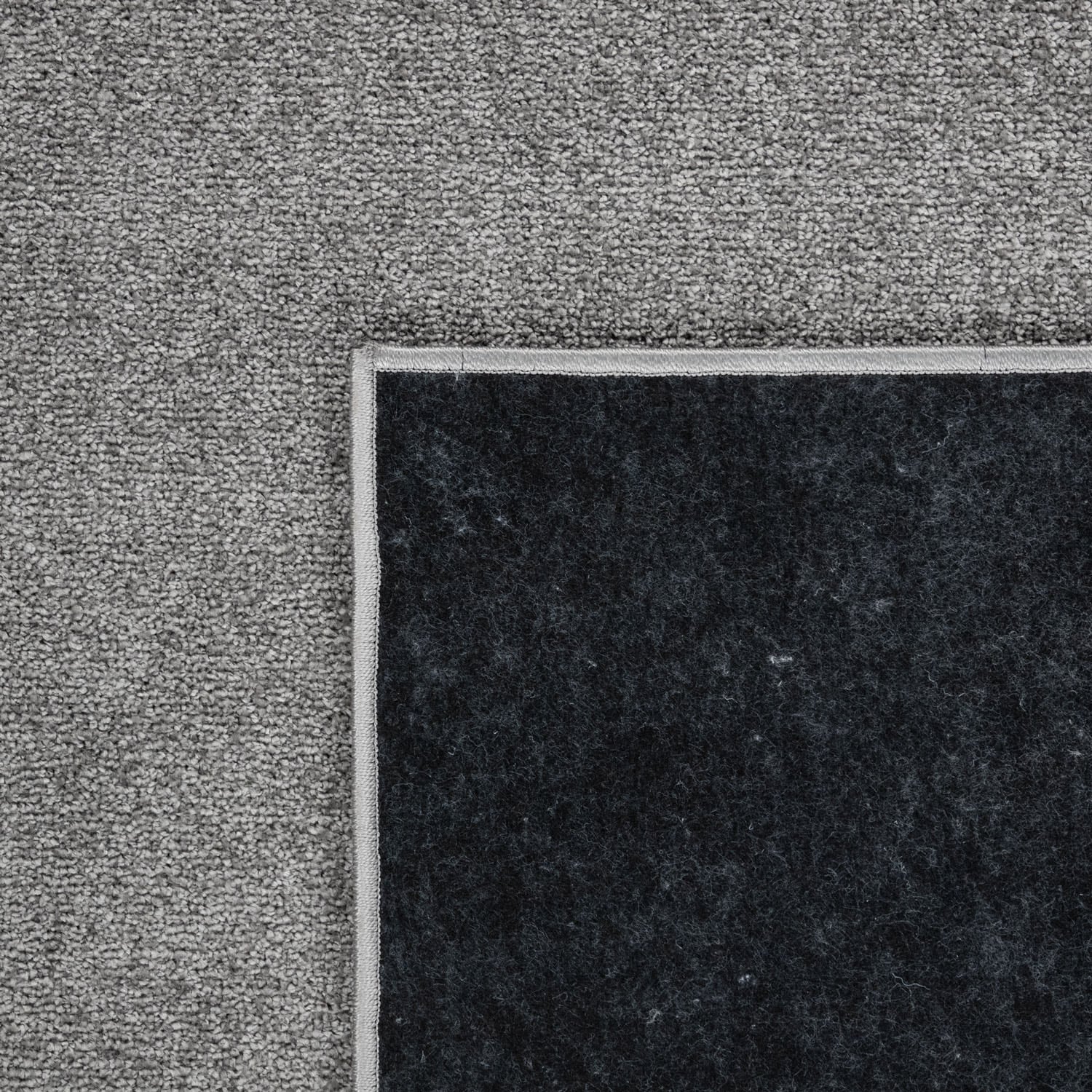 Paco Home Teppich »Porto 890«, rund, 13 mm Höhe, Kurzflor, Uni-Farben, ideal im Wohnzimmer & Schlafzimmer