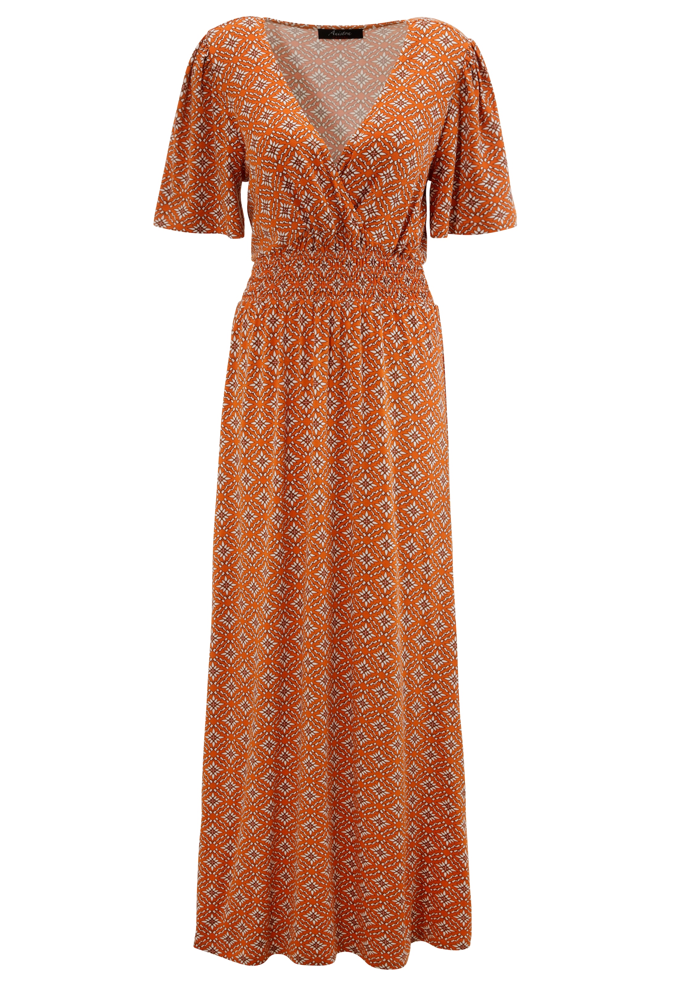 Aniston CASUAL Maxikleid, mit extravaganten, grafischen Muster