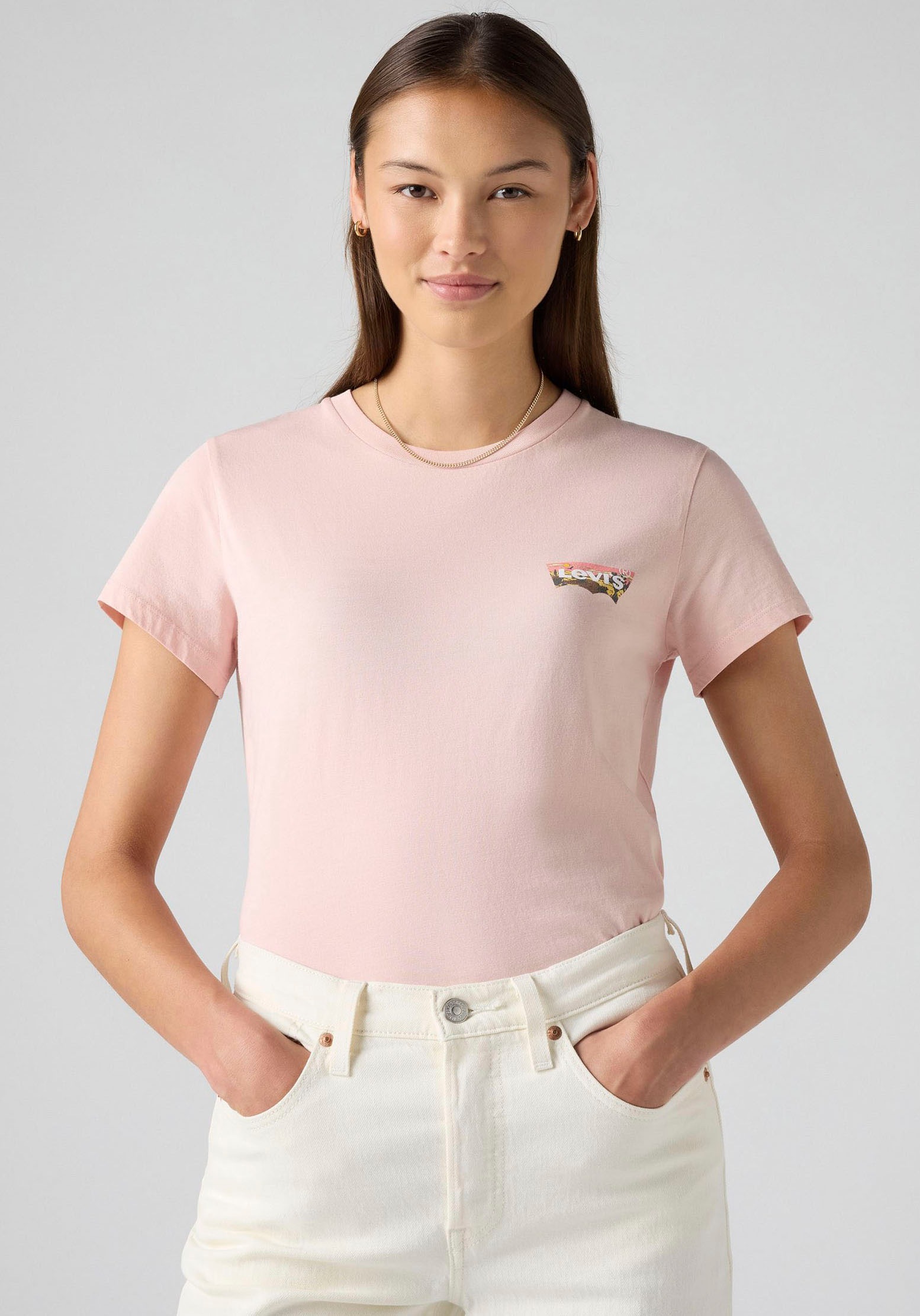 Levi's® T-Shirt »THE PERFECT TEE« mit Batwing-Logoprint