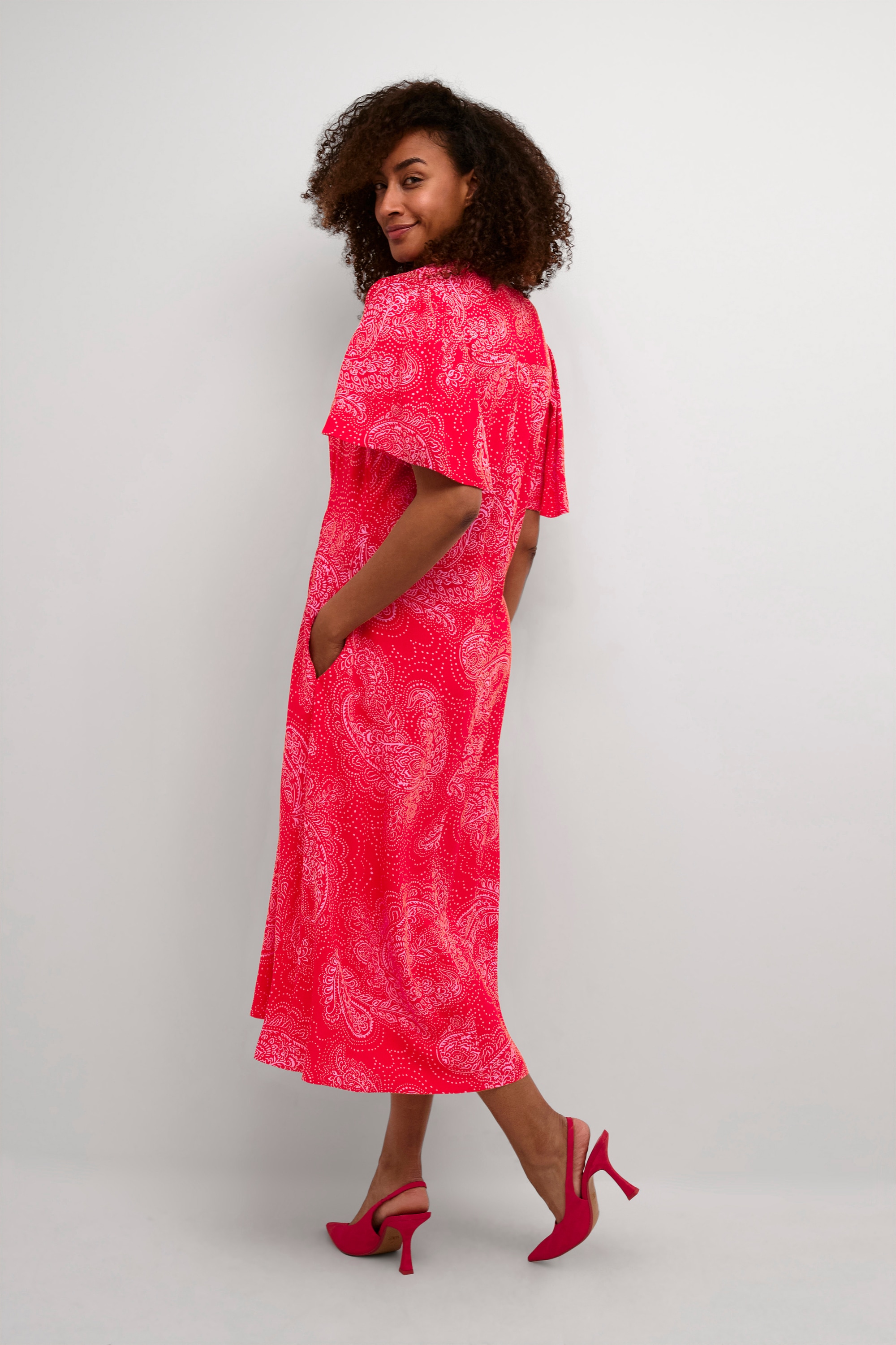 Culture Midikleid »Damen Kleid CUpolly«