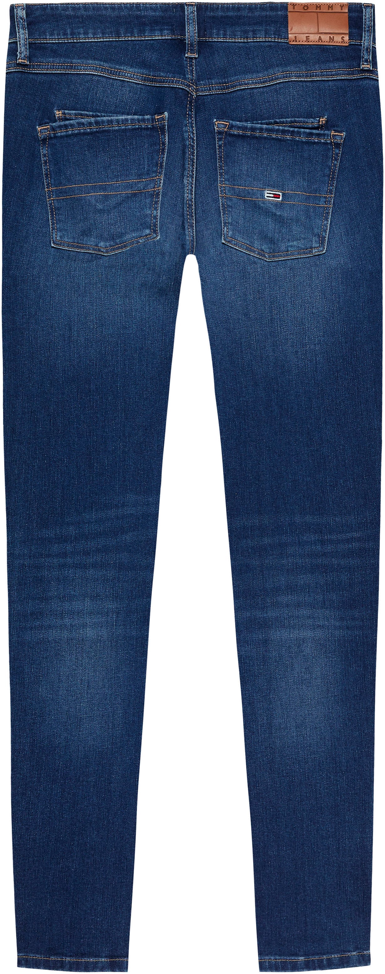 Tommy Jeans Skinny-fit-Jeans | UNIVERSAL ANK »SCARLETT ZIP mit kaufen Lederlogopatch SKN AH1239«, LW