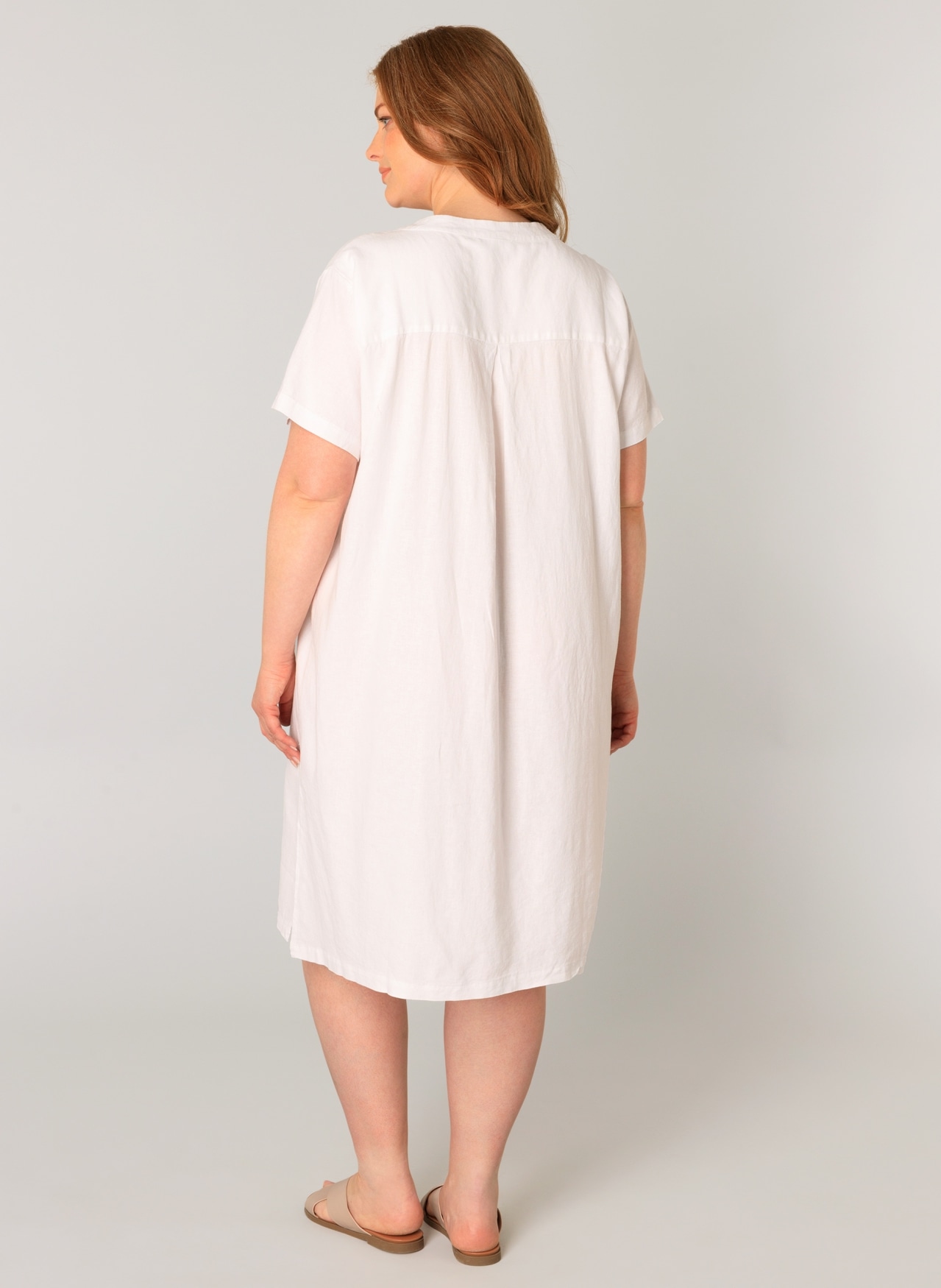 Base Level Curvy Tunikakleid »Yacinthe«, mit Leinen