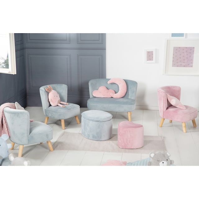 roba® Kindersofa »Lil Sofa«, mit Holzfüßen bei ♕