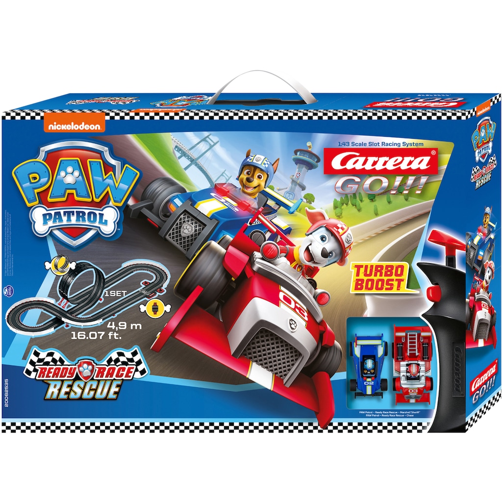 Carrera® Autorennbahn »Carrera GO!!! - PAW Patrol - Ready Race Rescue«