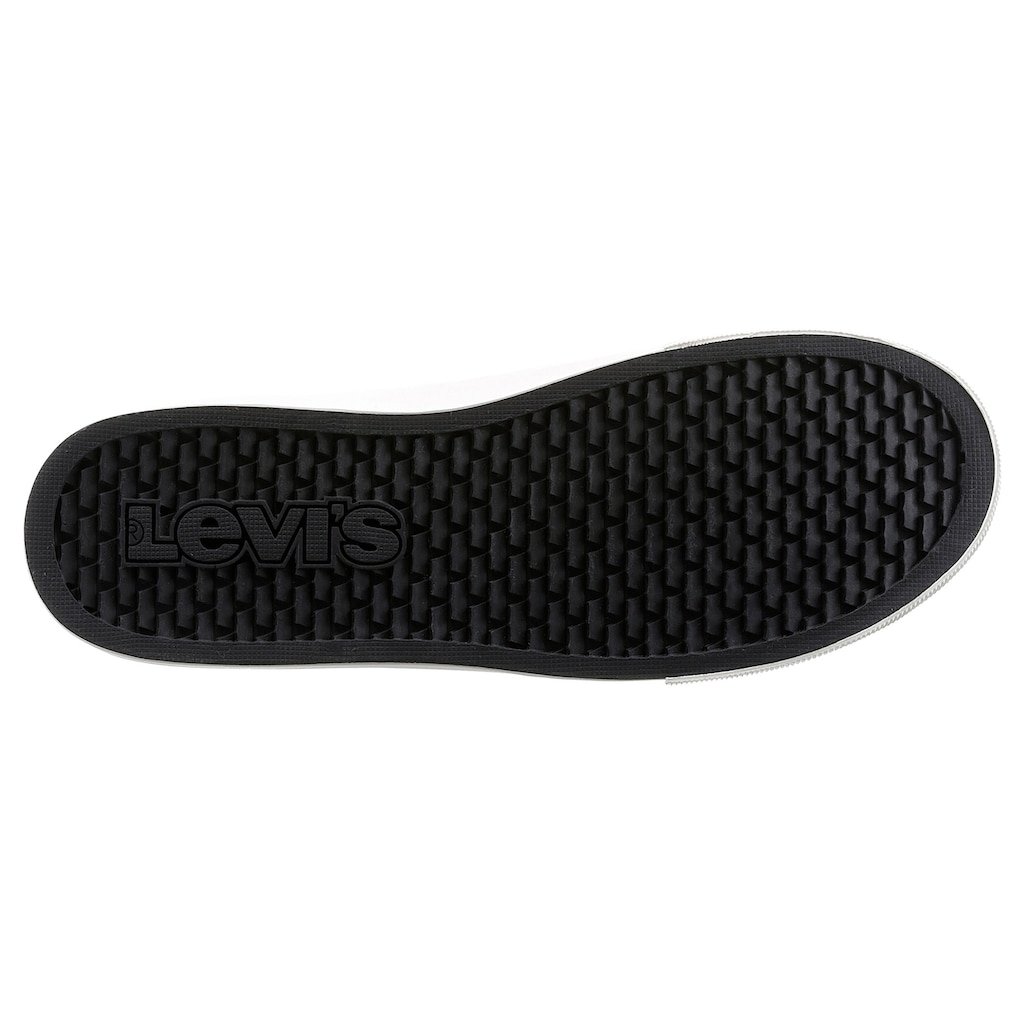 Levi's® Plateausneaker »HERNADES 3.0«, mit rotem Label, Freizeitschuh, Halbschuh, Schnürschuh