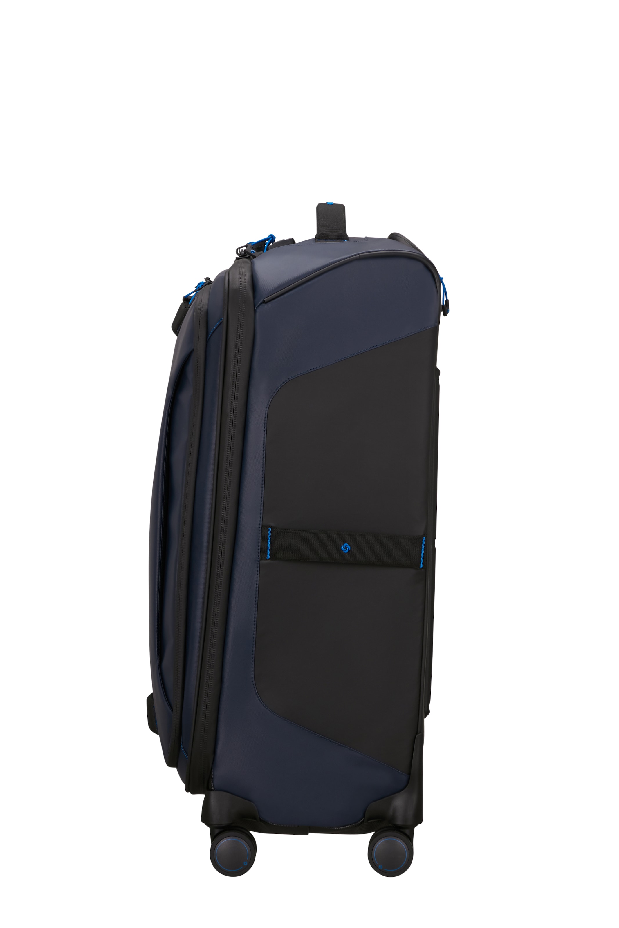 Samsonite Weichgepäck-Trolley »SPINNER DUFFLE« 80 l 4 Rollen Wasserabweisende Beschichtung, reflektierende Details für Sichtbarkeit