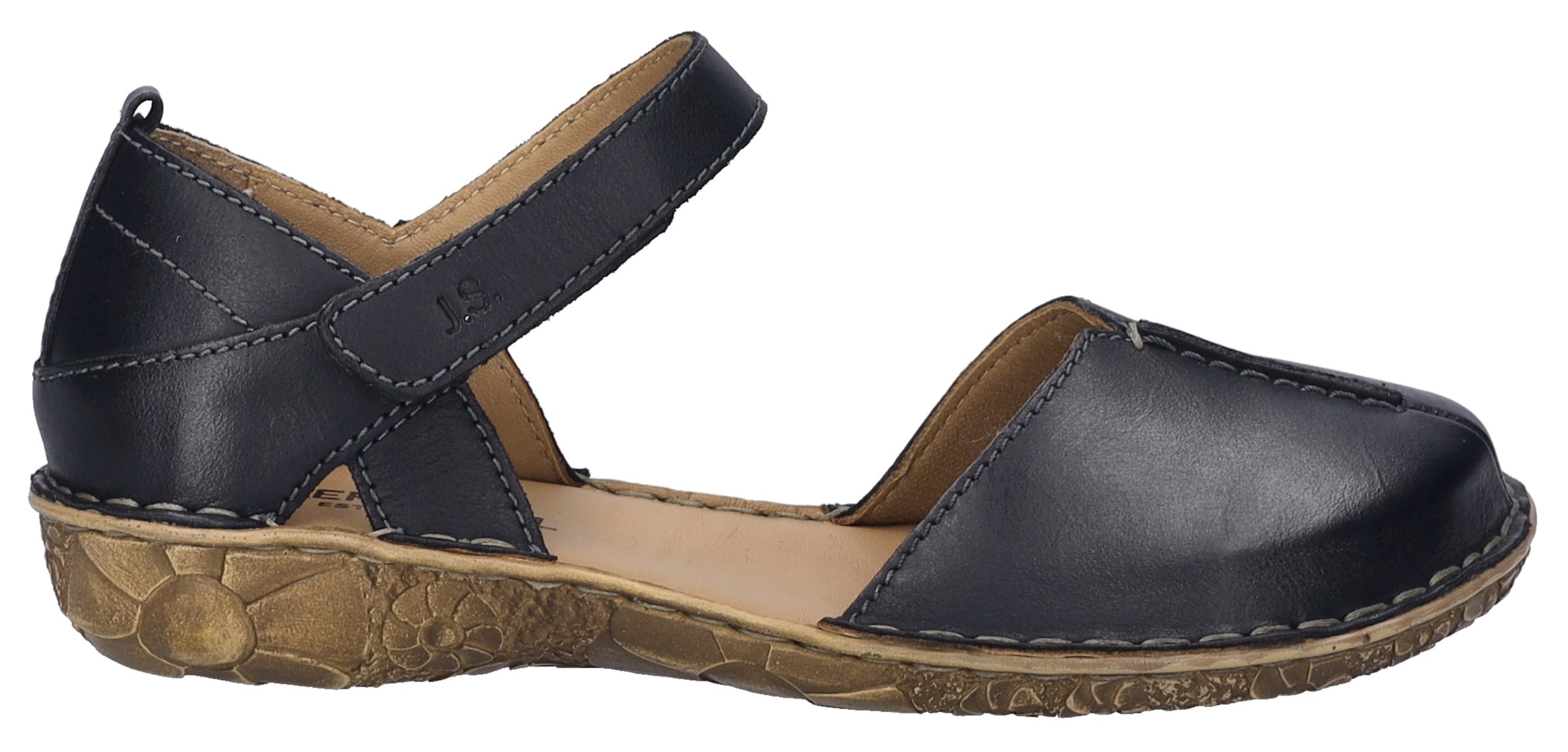 Josef Seibel Riemchenballerina »ROSALIE 42«, Sandale, Spangenschuh, Komfortschuh mit Klettverschluss