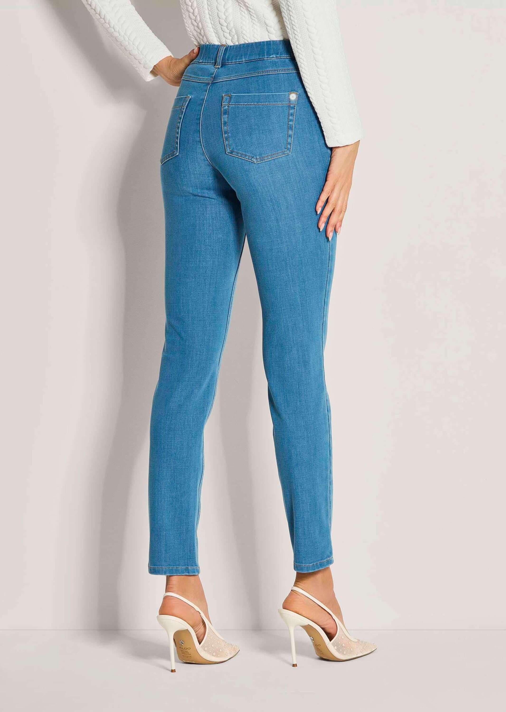 MADELEINE Regular-fit-Jeans »Jeggings Denim-Leggings mit Schlupfbund«