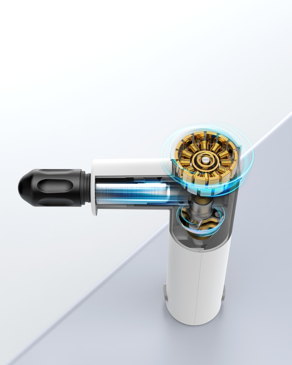 Renpho Massagepistole »Renpho Extend Massage Gun C004«, Inkl.Verlängerungsgriff für schwer zu erreichende Stellen