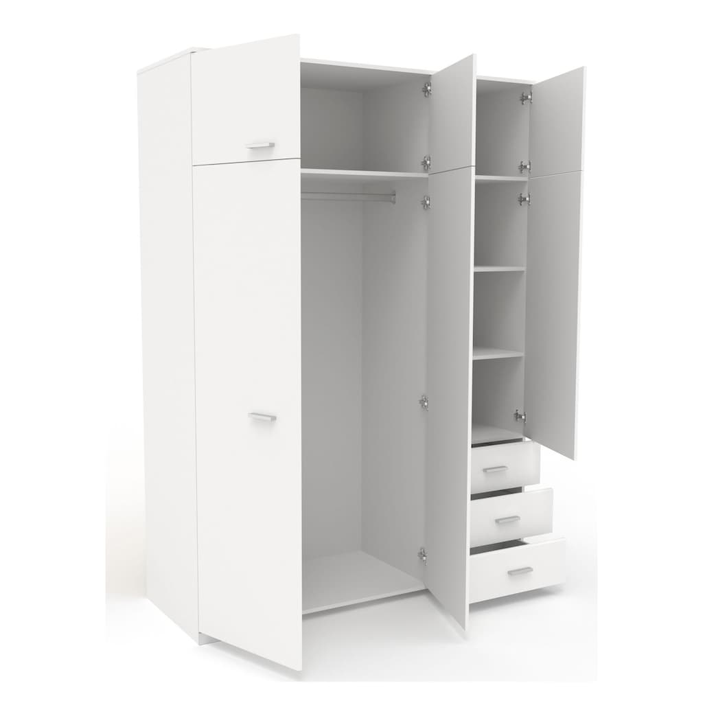 Parisot Jugendzimmer-Set »Galaxy«, (Set, 3 St., Kleiderschrank, Bett, Nachttisch)