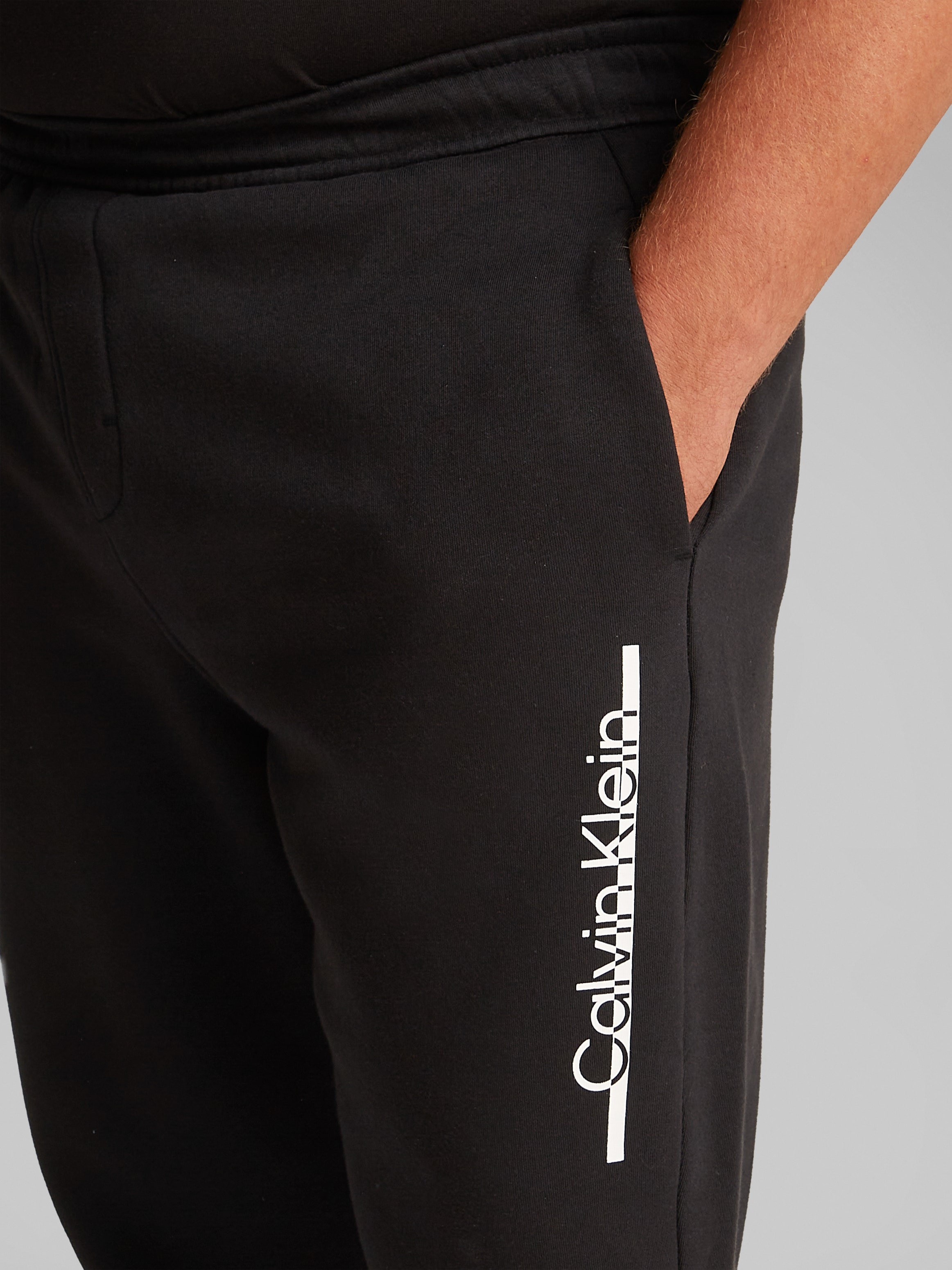 Calvin Klein Big&Tall Jogginghose »BT_SPLIT LINE LOGO JOGGER«, in Großen Größen mit Logoprint