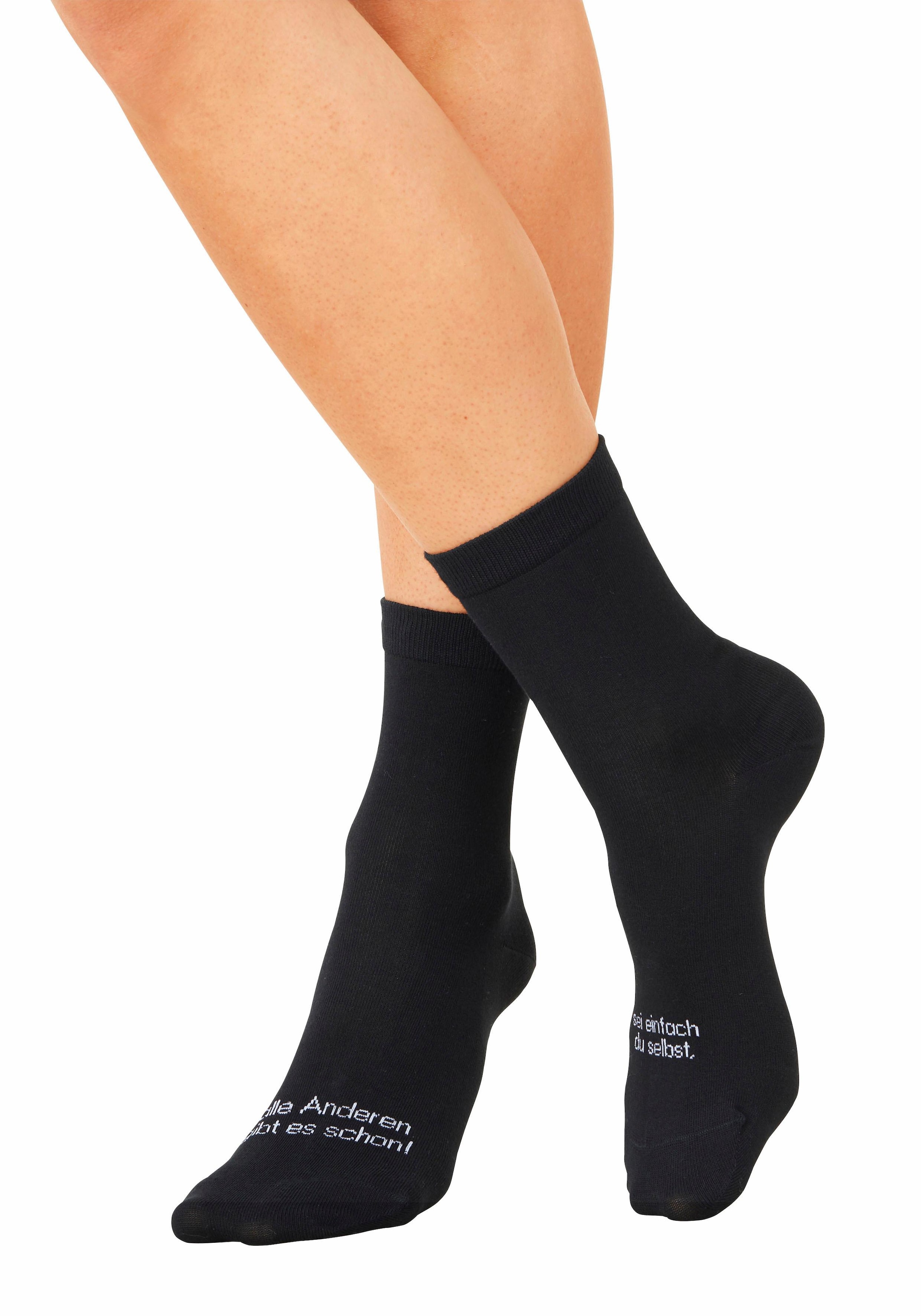 Bench. Socken, (Packung, 7 Paar), mit Turnbeutel