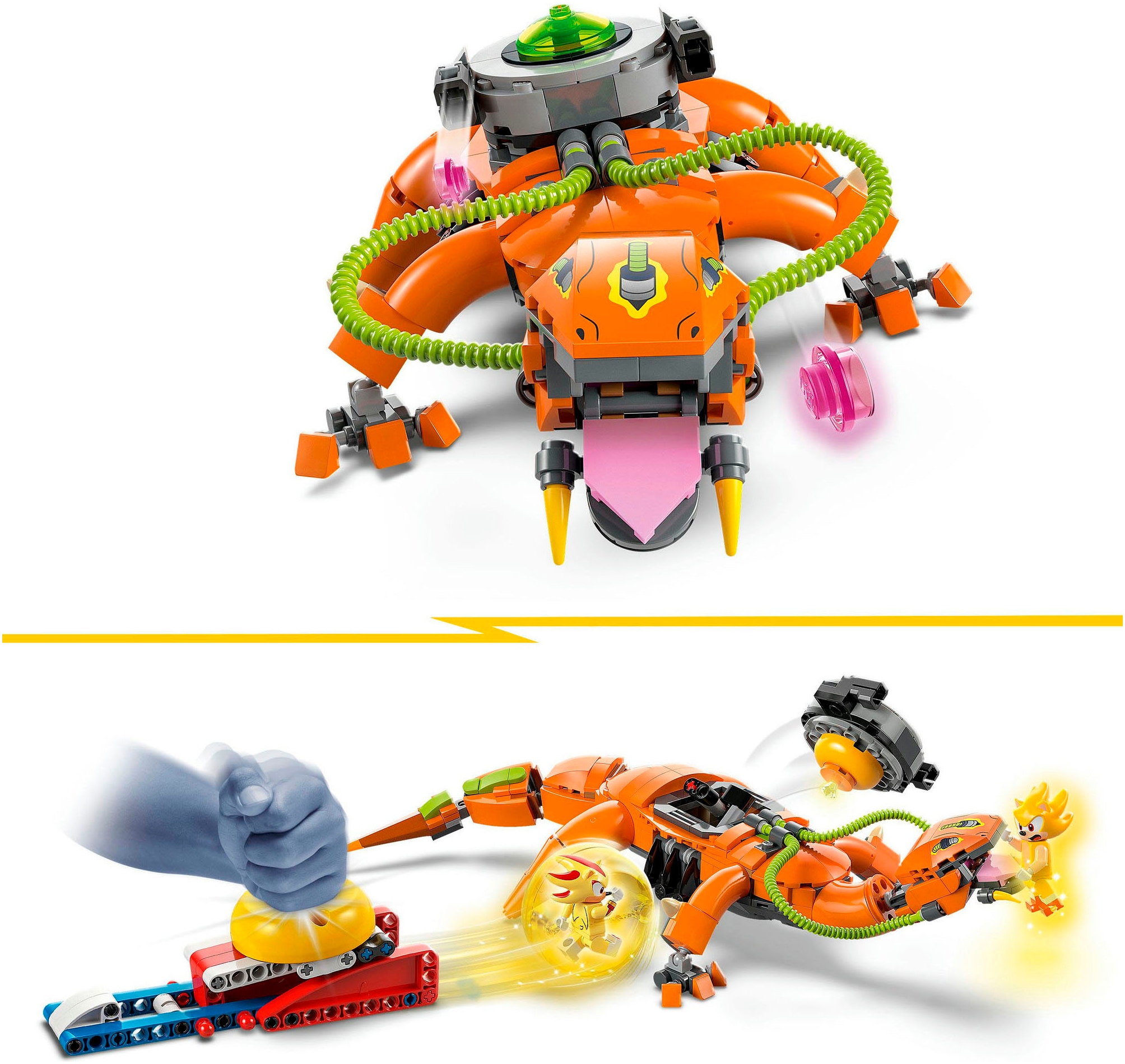 LEGO® Konstruktionsspielsteine »Super Shadow vs. Biolizard (77003), LEGO Sonic« Made in Europe
