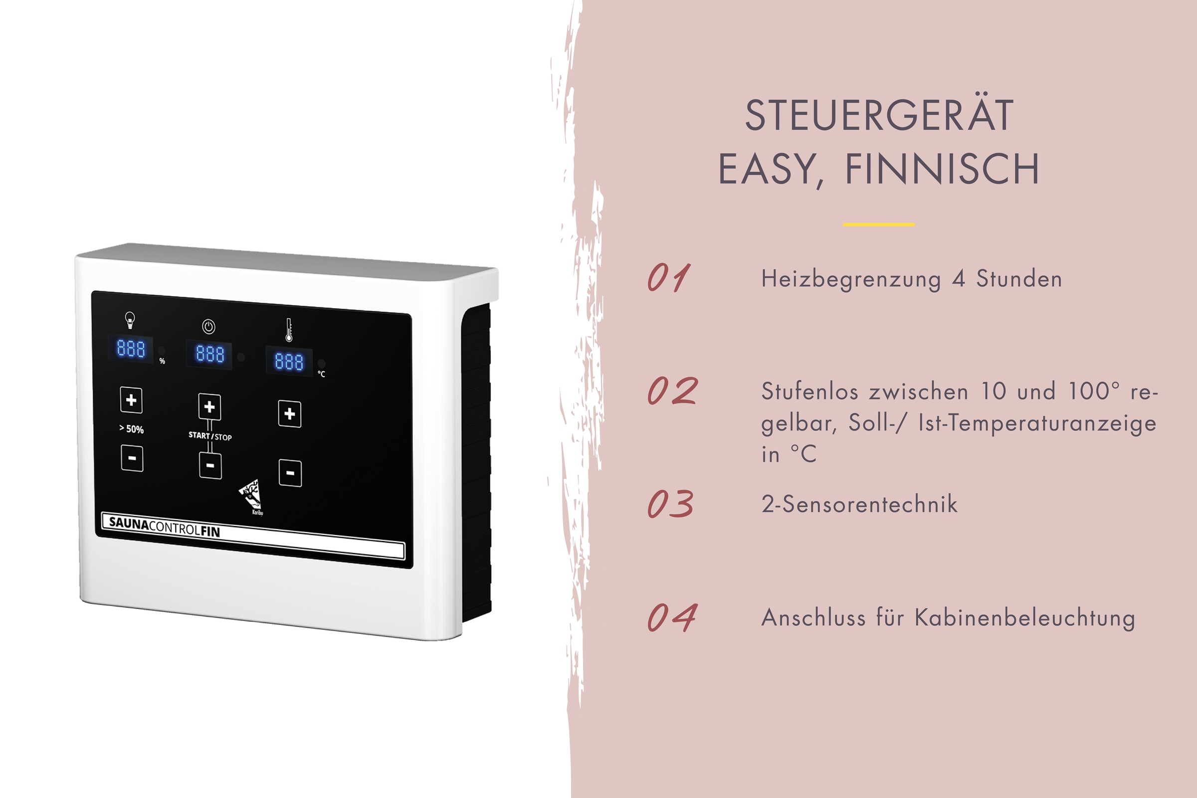 Karibu Saunahaus »Matheo, Douglasie« verschiedene Varianten