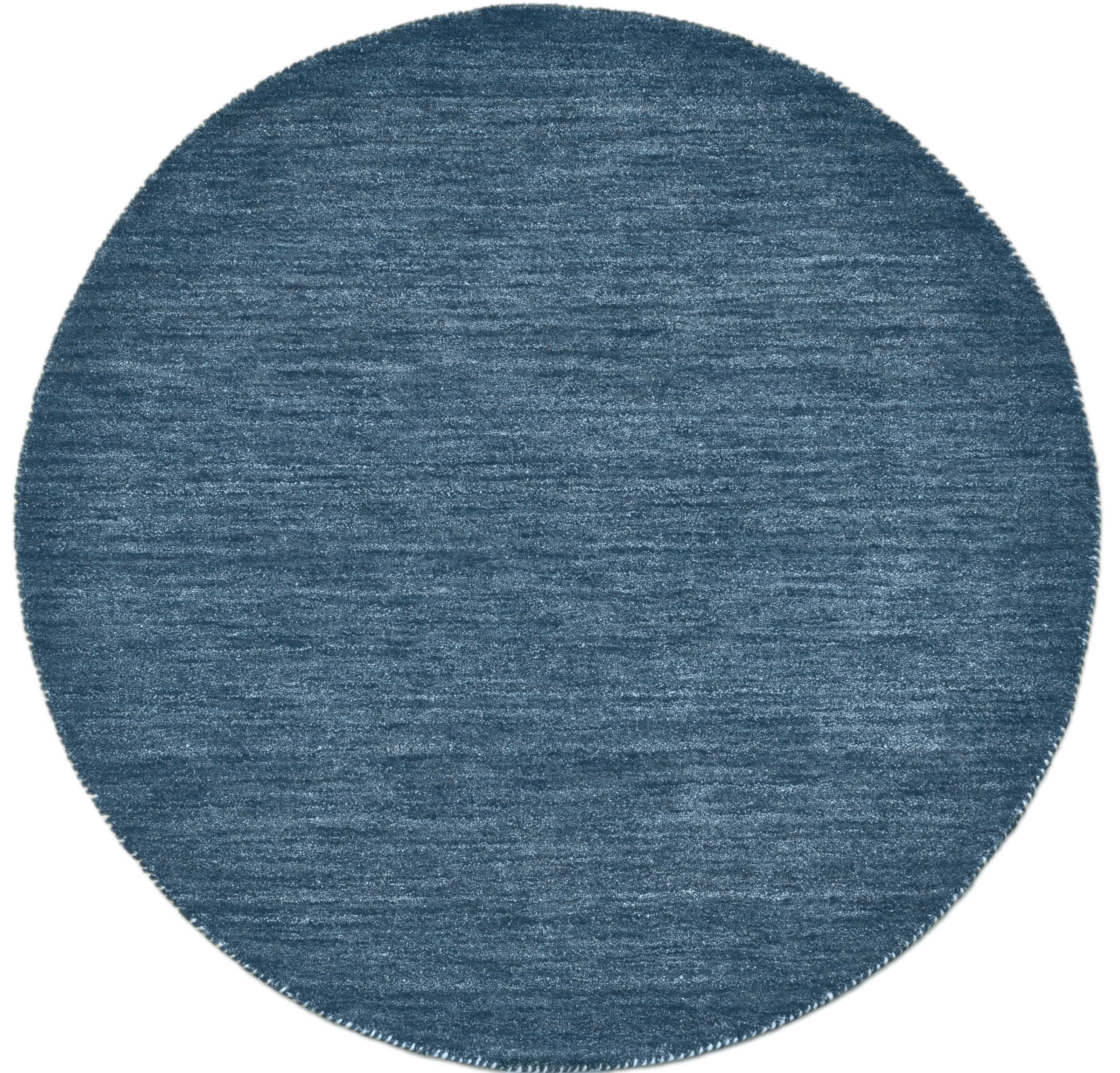 THEKO Wollteppich »Gabbeh Uni, Handgefertigt, Teppich, meliert, reine Wolle,« rund 14 mm Höhe Wohnzimmer, Esszimmer, Schlafzimmer, auch als Läufer oder rechteckig