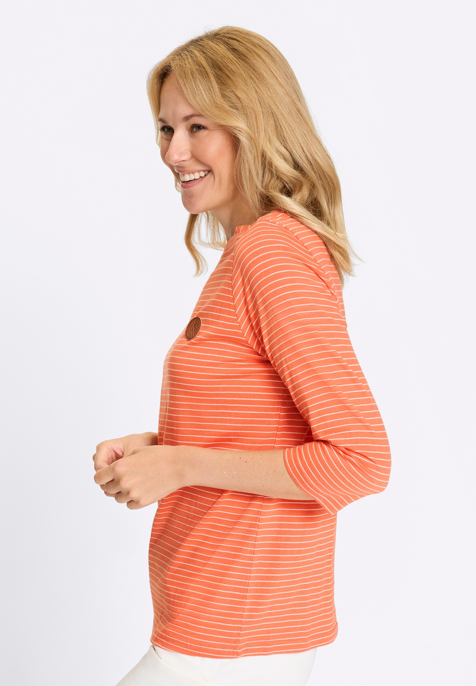 Sieh an! T-Shirt »Ringelshirt 3/4-Arm-Shirt im Ringelmuster«