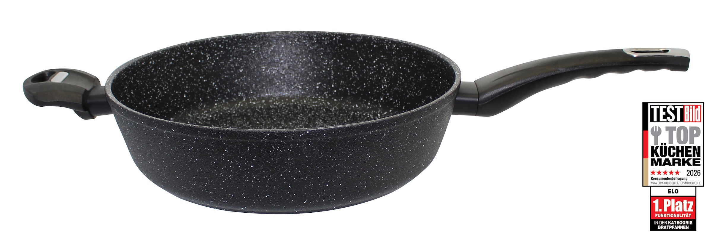 Elo Schmorpfanne "Granit Evolution" Aluminium 1 Stk. tlg. Für alle Herdarten geeignet, inkl. Induktion