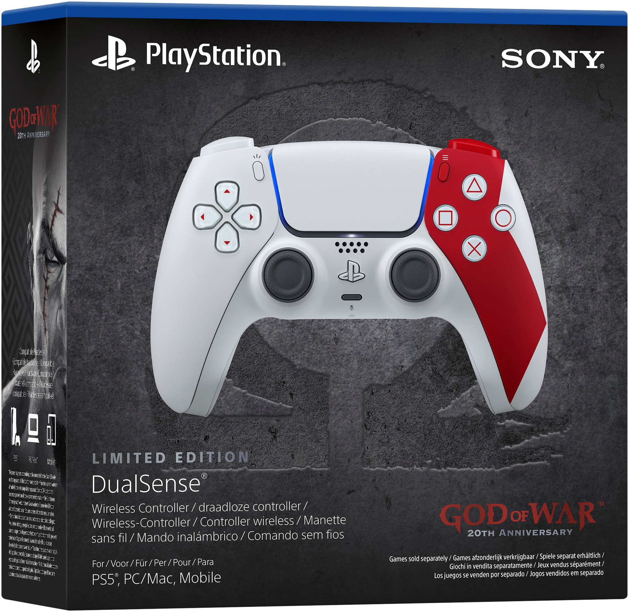 PlayStation 5 DualSense Wireless-Controller »God of War™ 20th Anniversary Limited Edition«
