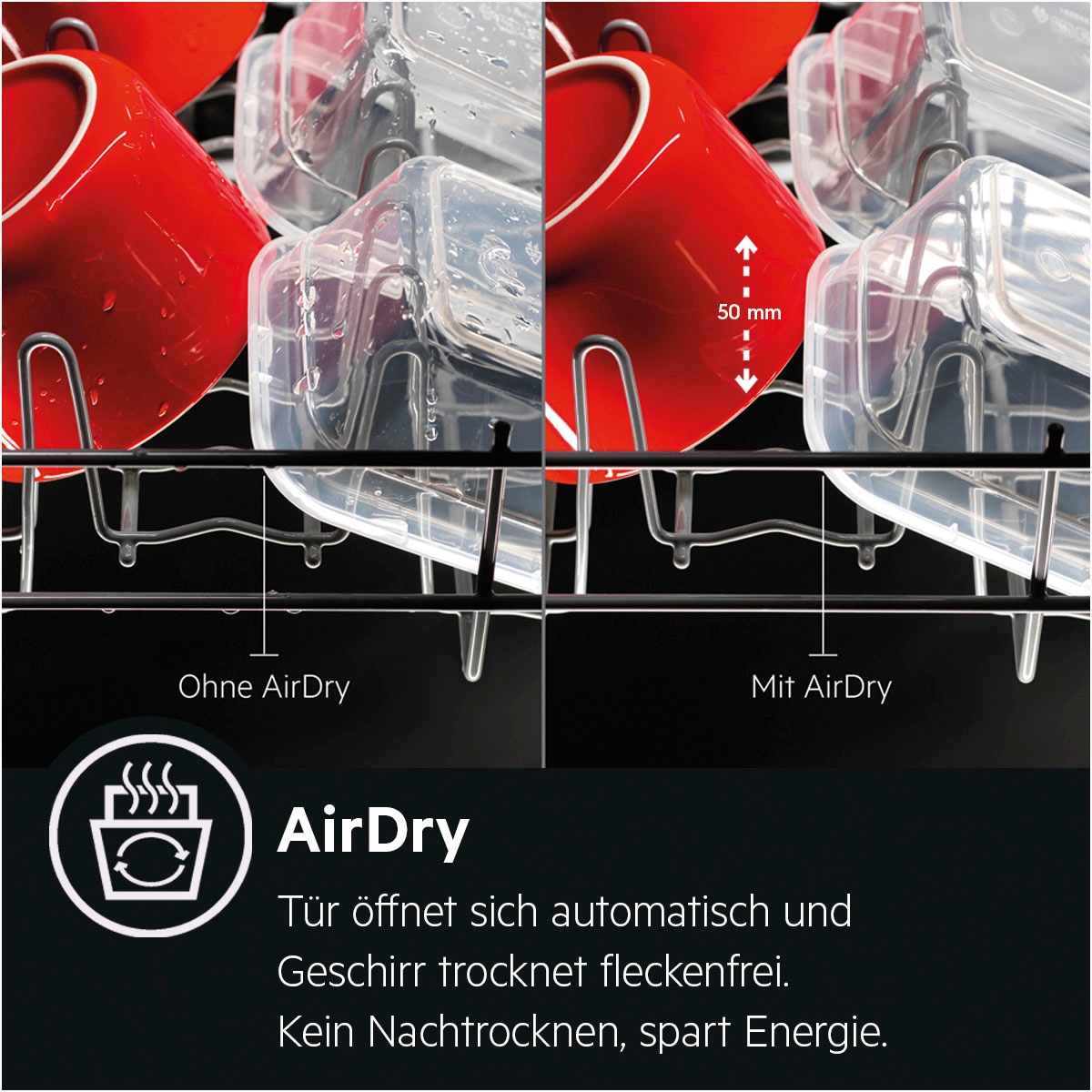 AEG vollintegrierbarer Geschirrspüler »FSE75757P 911438477«, FSE75757P 911438477, 14 Maßgedecke