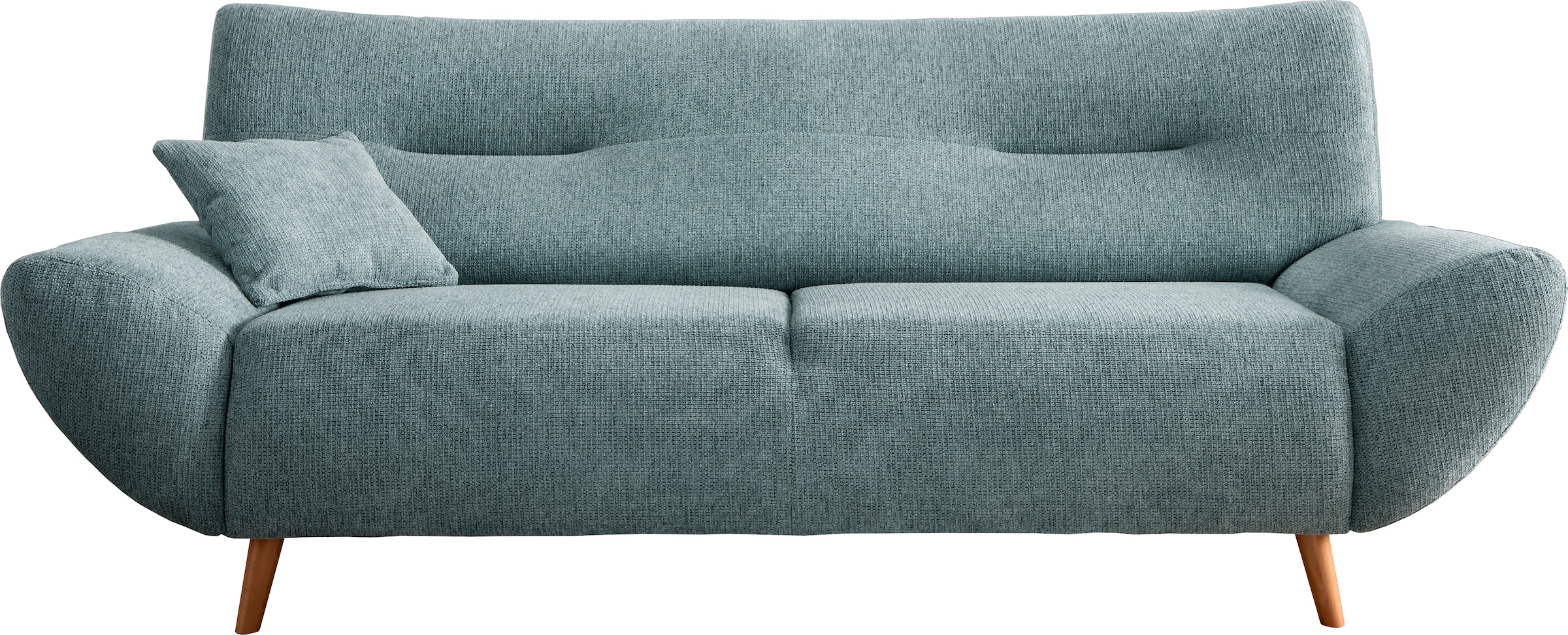 INOSIGN Polstergarnitur »Drago elegant und zeitlos, komfortabel, moderne Formensprache«, (Set, 3 tlg., 3-Sitzer, 2-Sitzer und Sessel), als Sessel/Polsterecke erhältlich, versch. Stoffe, inkl. 2 Zierkissen