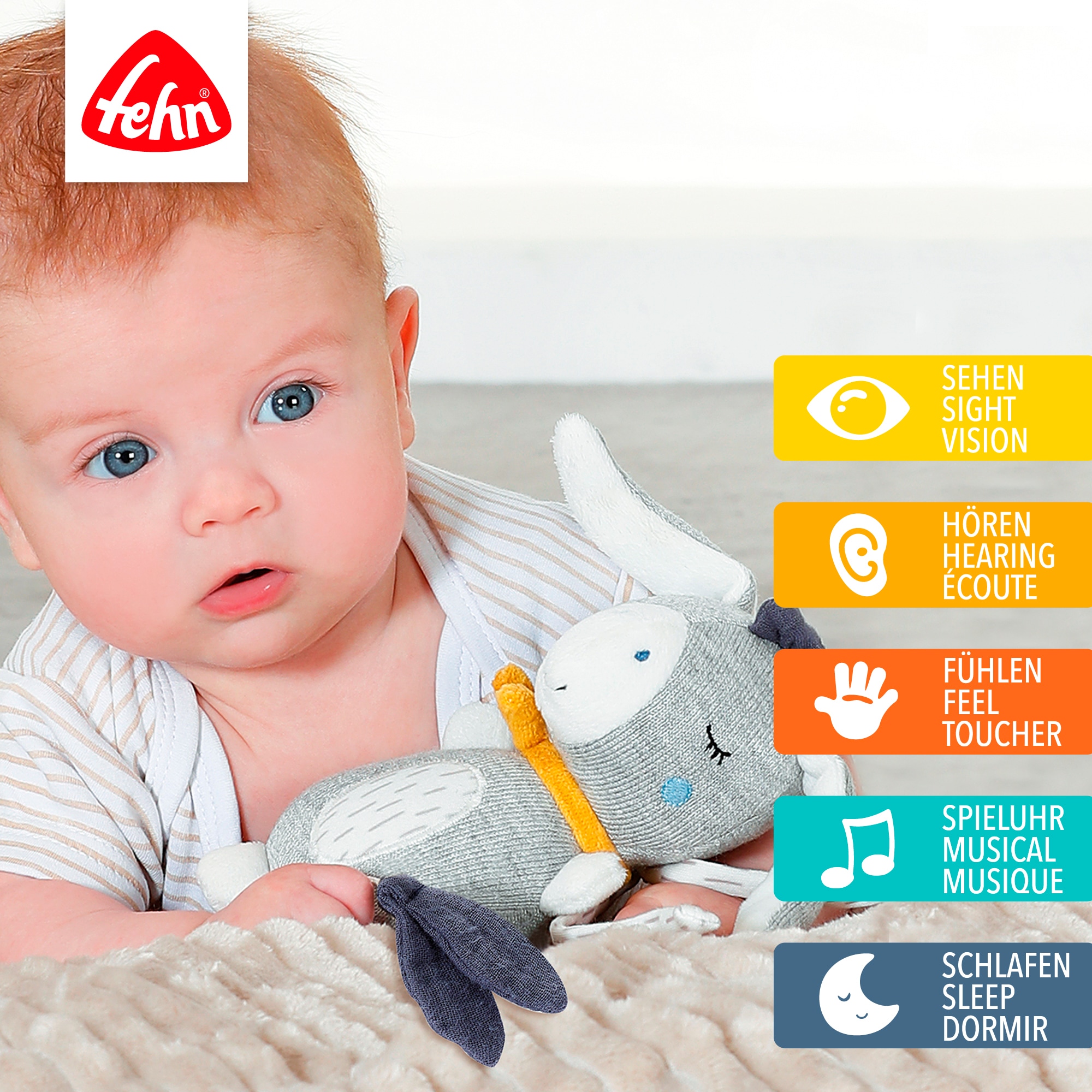 Fehn Spieluhr »Mini-Spieluhr Esel«