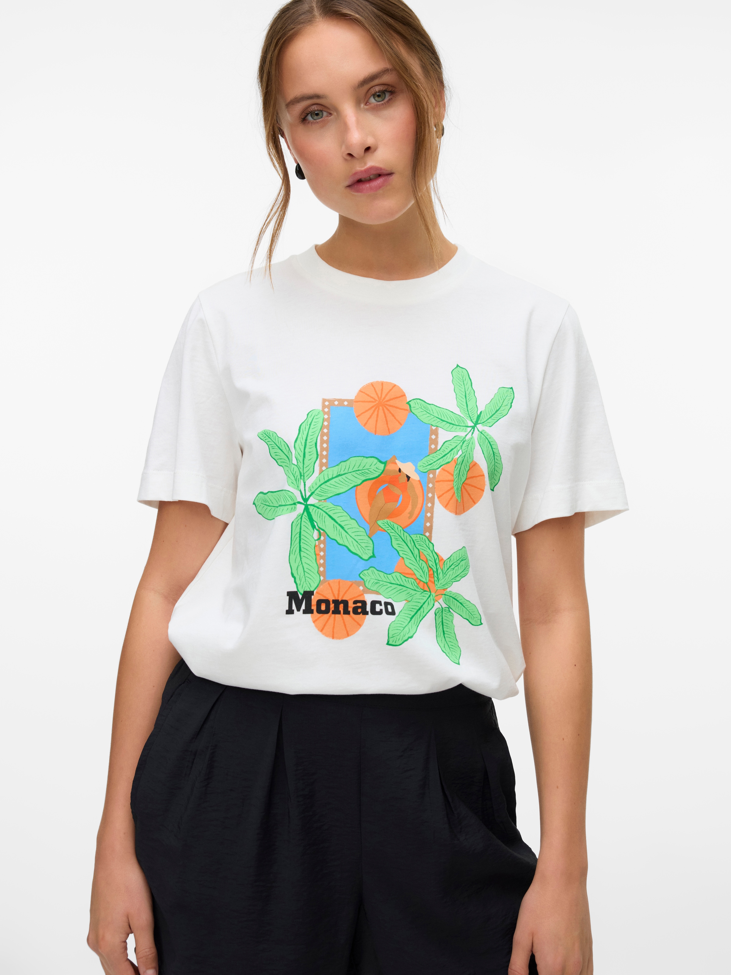 Vero Moda Kurzarmshirt »VMBETA METTE SS TOP BOX JRS GA«