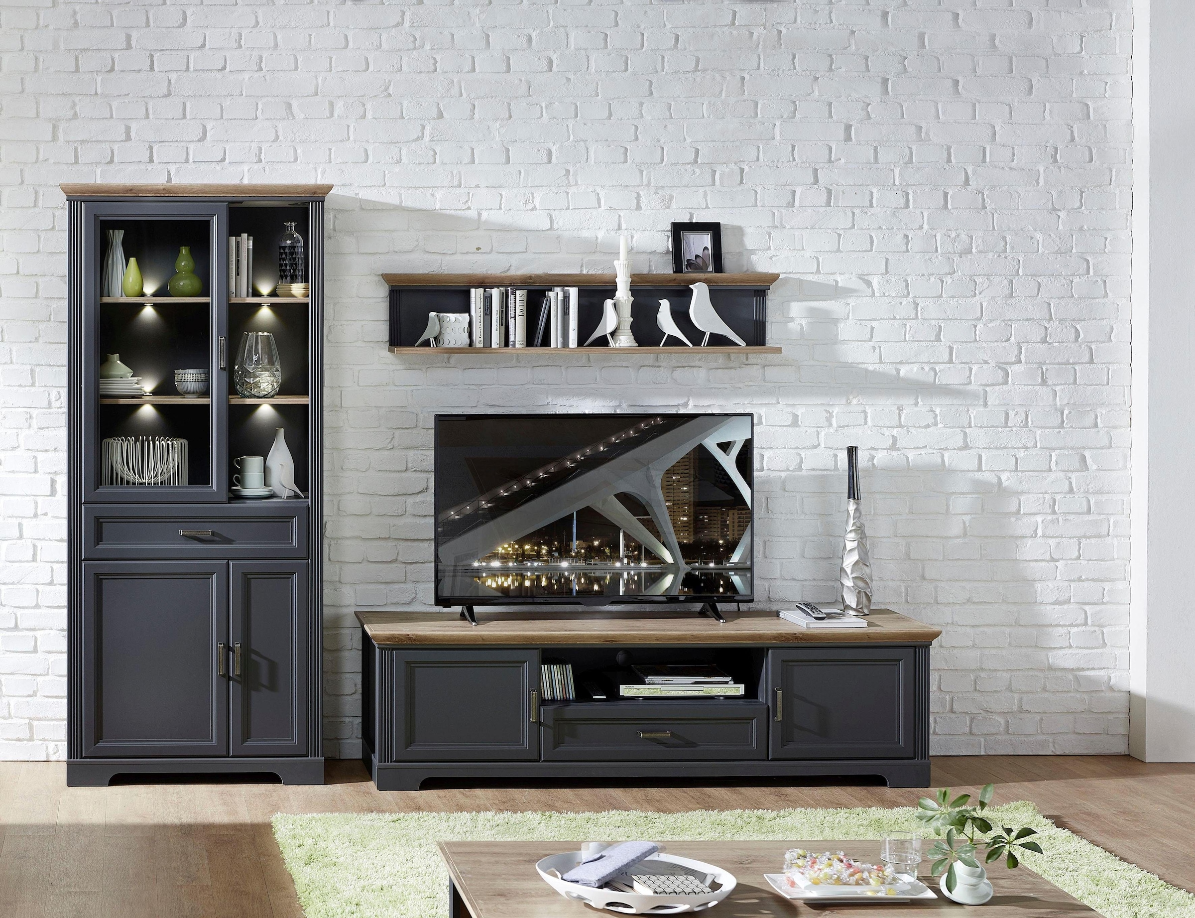 Innostyle Vitrine »Jasmin«, inklusive Beleuchtung