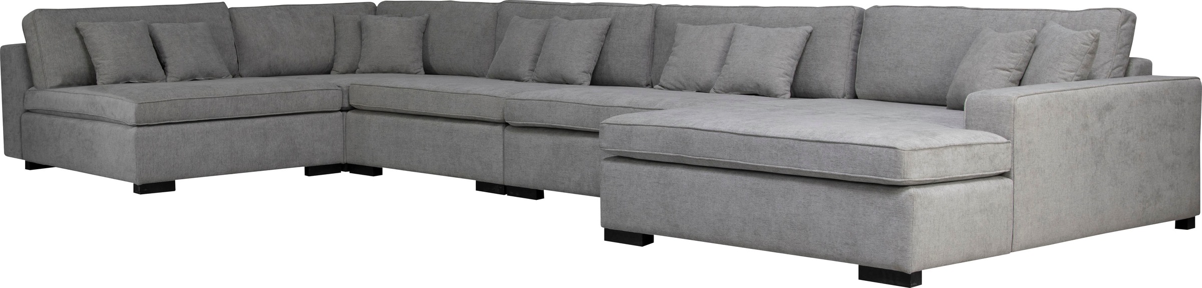 Guido Maria Kretschmer Home&Living Wohnlandschaft »Skara XXL U-Form«, Lounge-Sofa XXL mit Federkern-Polsterung, in vielen Bezugsvarianten