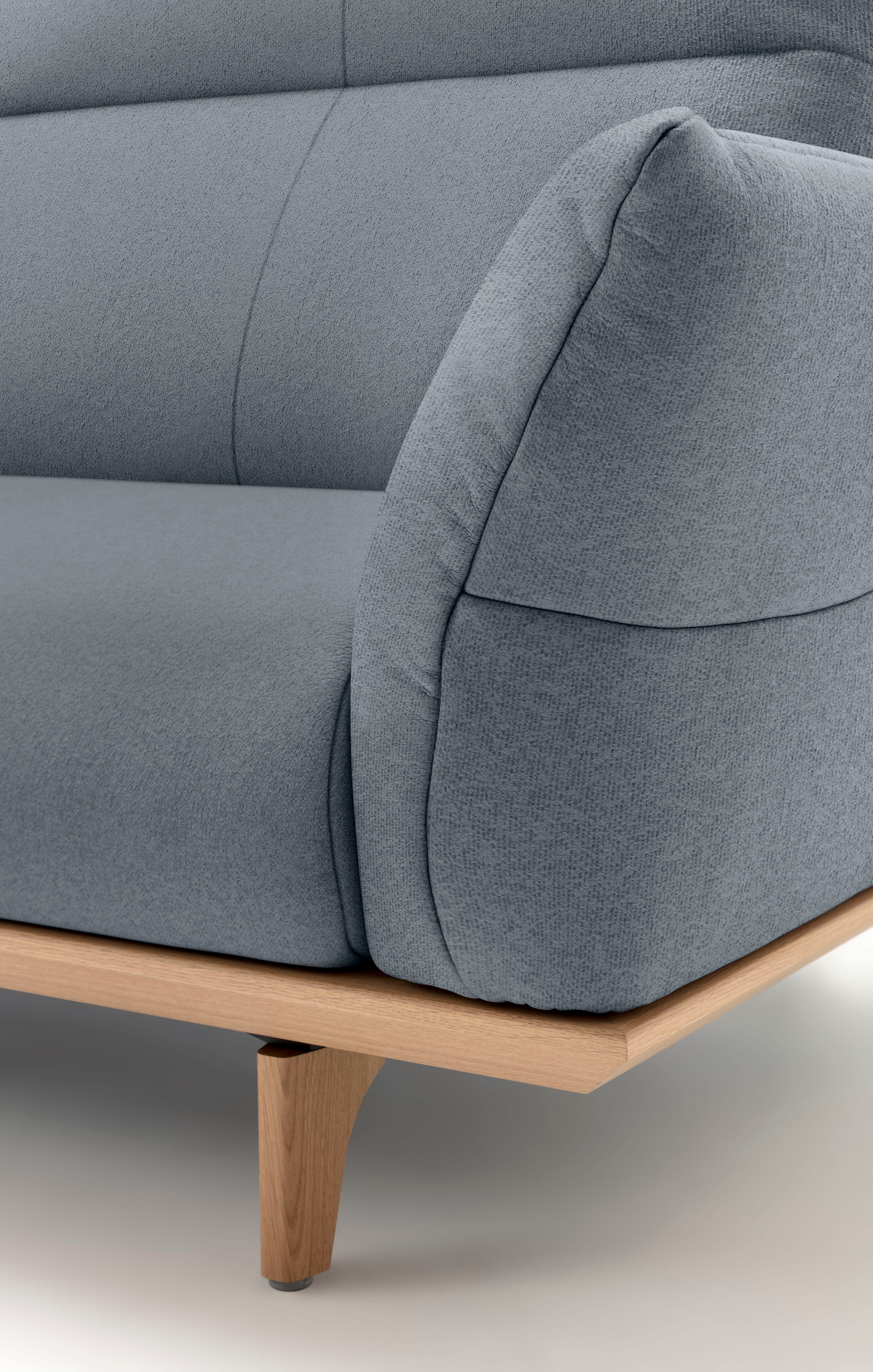 Creation BY ROLF BENZ 4-Sitzer »CR.460 Designsofa mit erstklassigem Sitzkomfort« Sockel in Eiche, Füße Eiche natur, Breite 248 cm