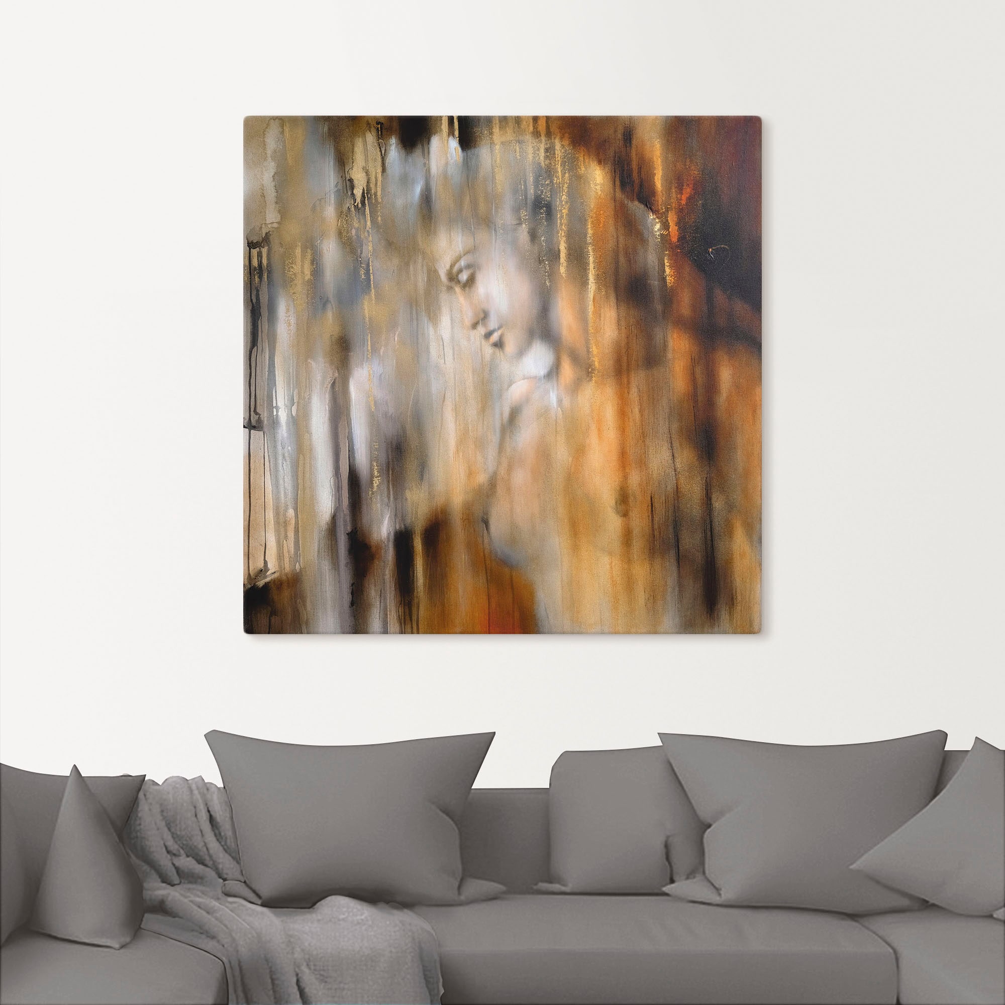 Artland Leinwandbild »Vera« Frau 1 Stk. tlg. auf Holzrahmen gespannt