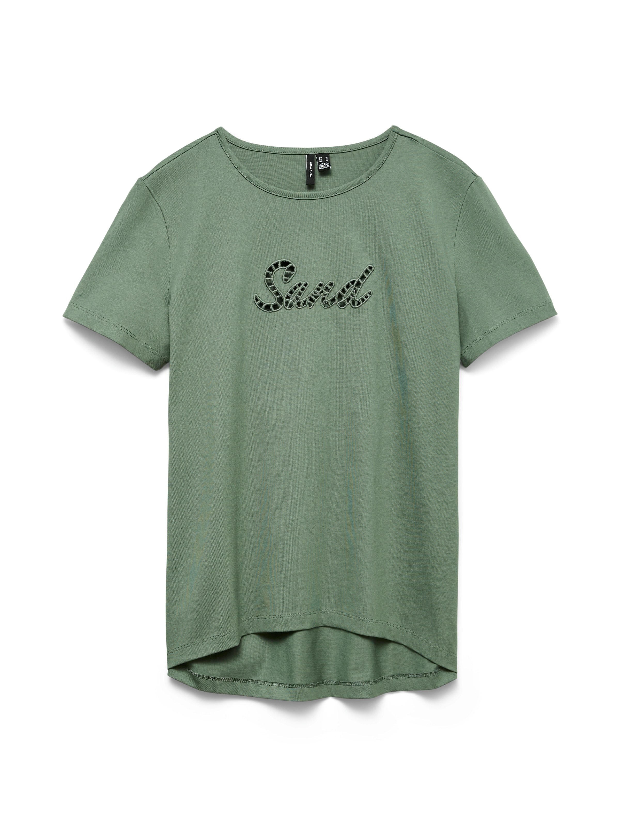 Vero Moda Kurzarmshirt »VMMIRANDA SIF SS TOP BOX JRS« Baumwolle, regular fit