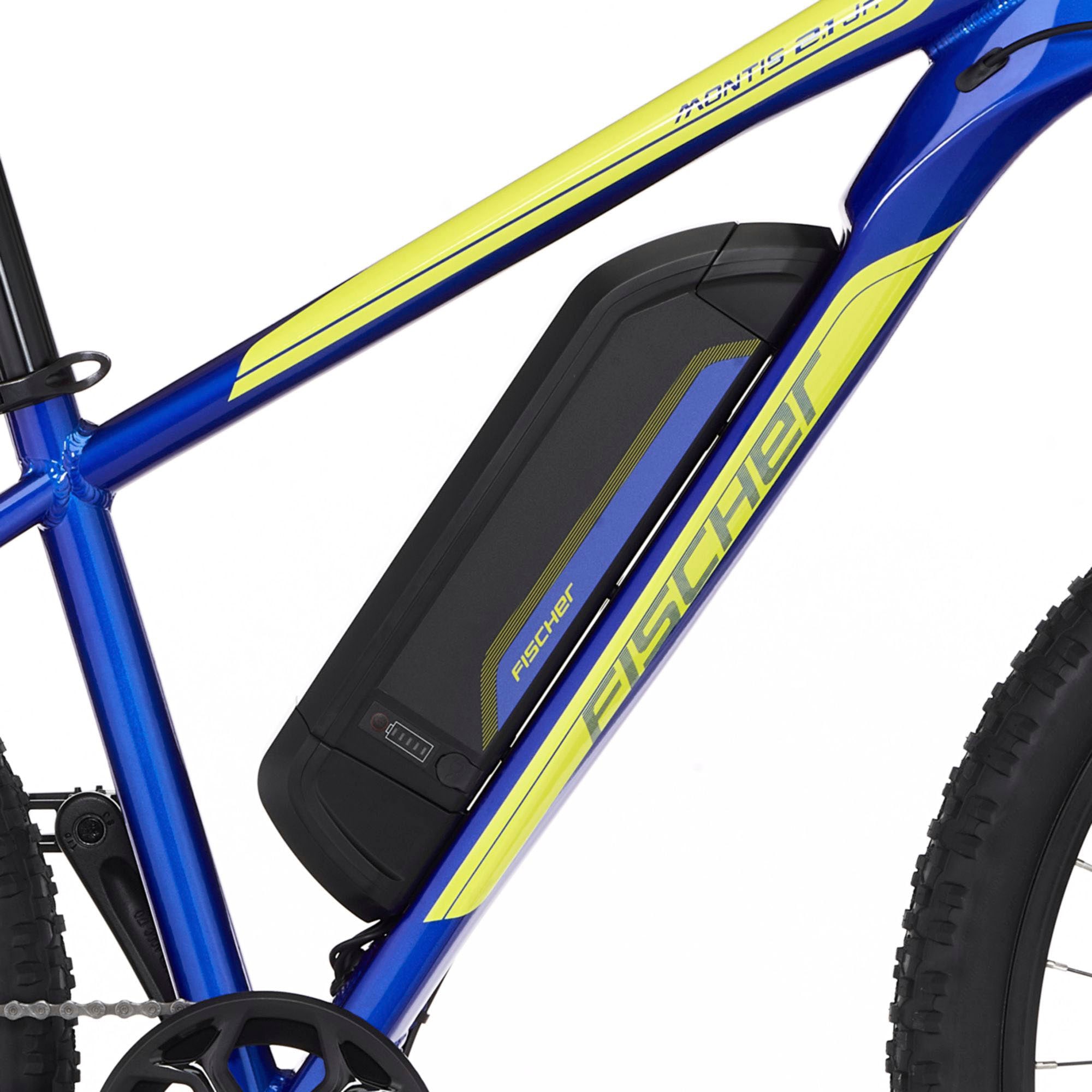 FISCHER Fahrrad E-Bike »MONTIS 2.1 422«, 9 Gang, Pedelec, Elektrofahrrad für Damen u. Herren, MTB