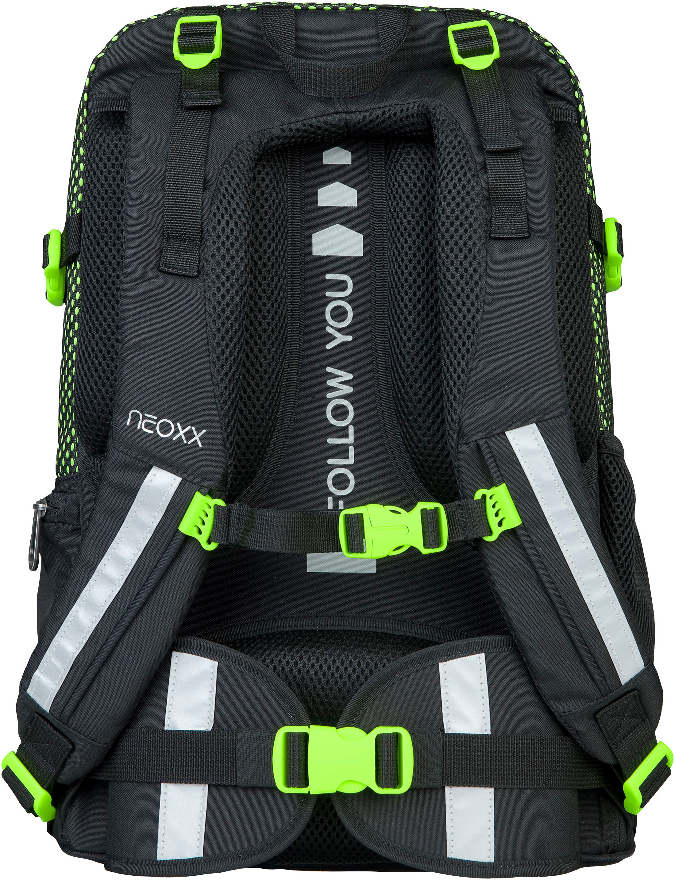 neoxx Schulrucksack »Active Pro, All about Neon«