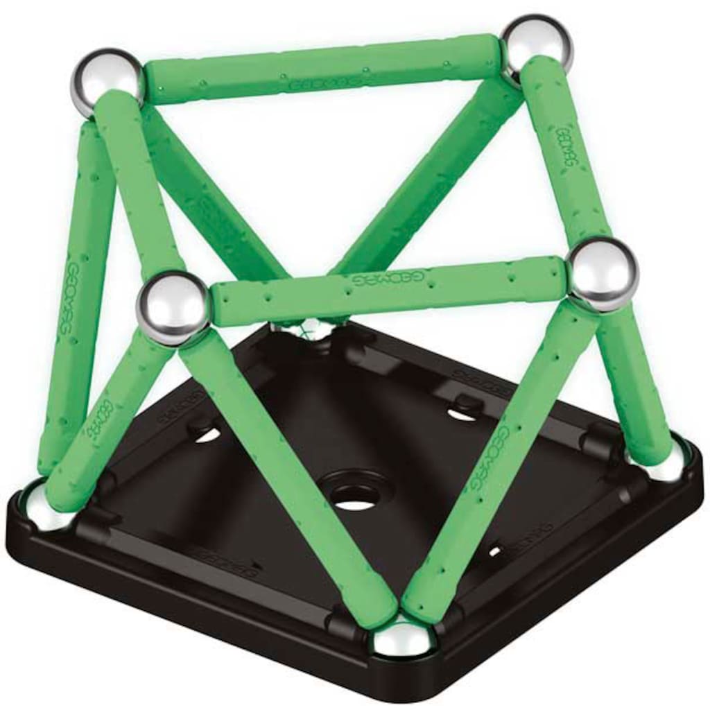 Geomag™ Magnetspielbausteine »GEOMAG™ Glow, Recycled«, (25 St.), aus recyceltem Material; Made in Europe