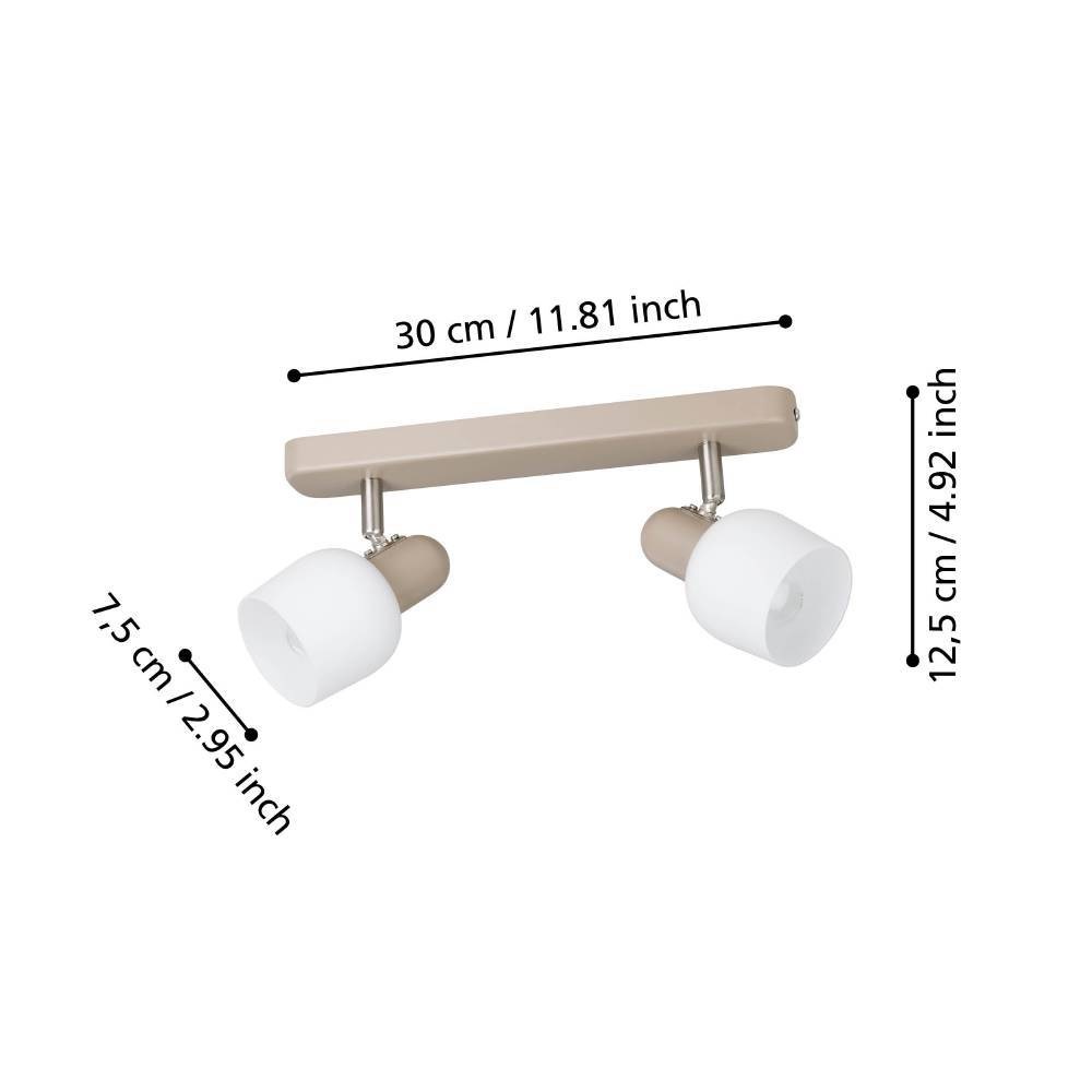 EGLO Deckenspot »CORATO«, für Leuchtmittel 2 x E14