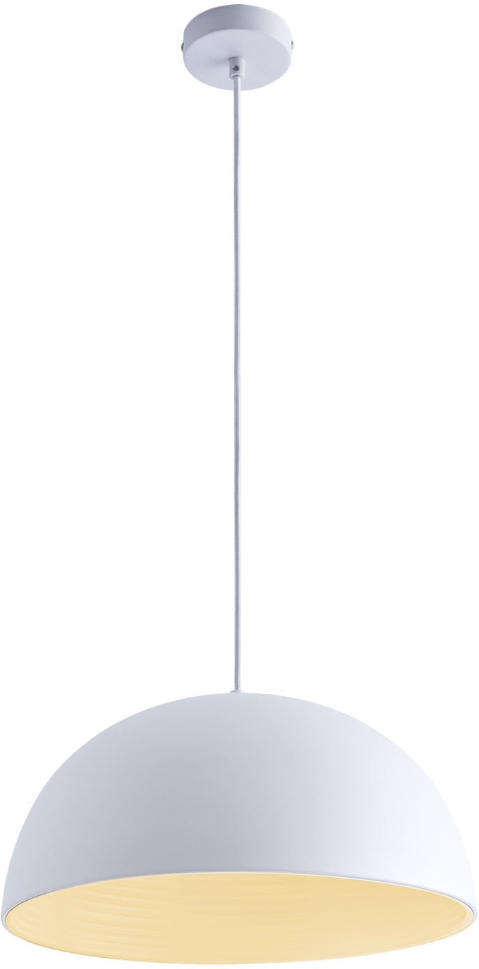 Paco Home Pendelleuchte »SAWYER« E27 Hängelampe Esszimmer Küchenlampe Hängend 1,5m Textilkabel Ã˜40,5cm