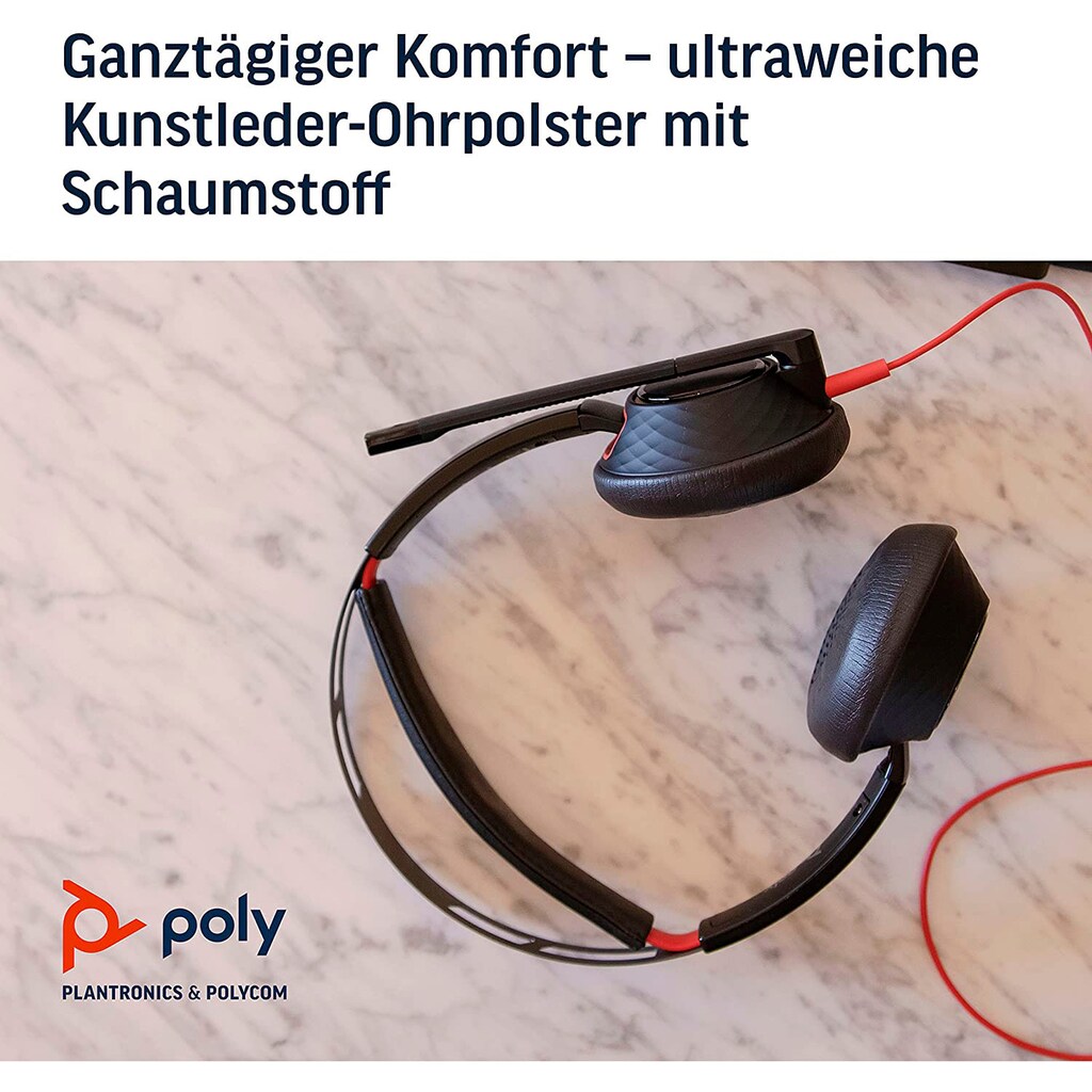 Poly Headset »Blackwire C5220«, Noise-Cancelling