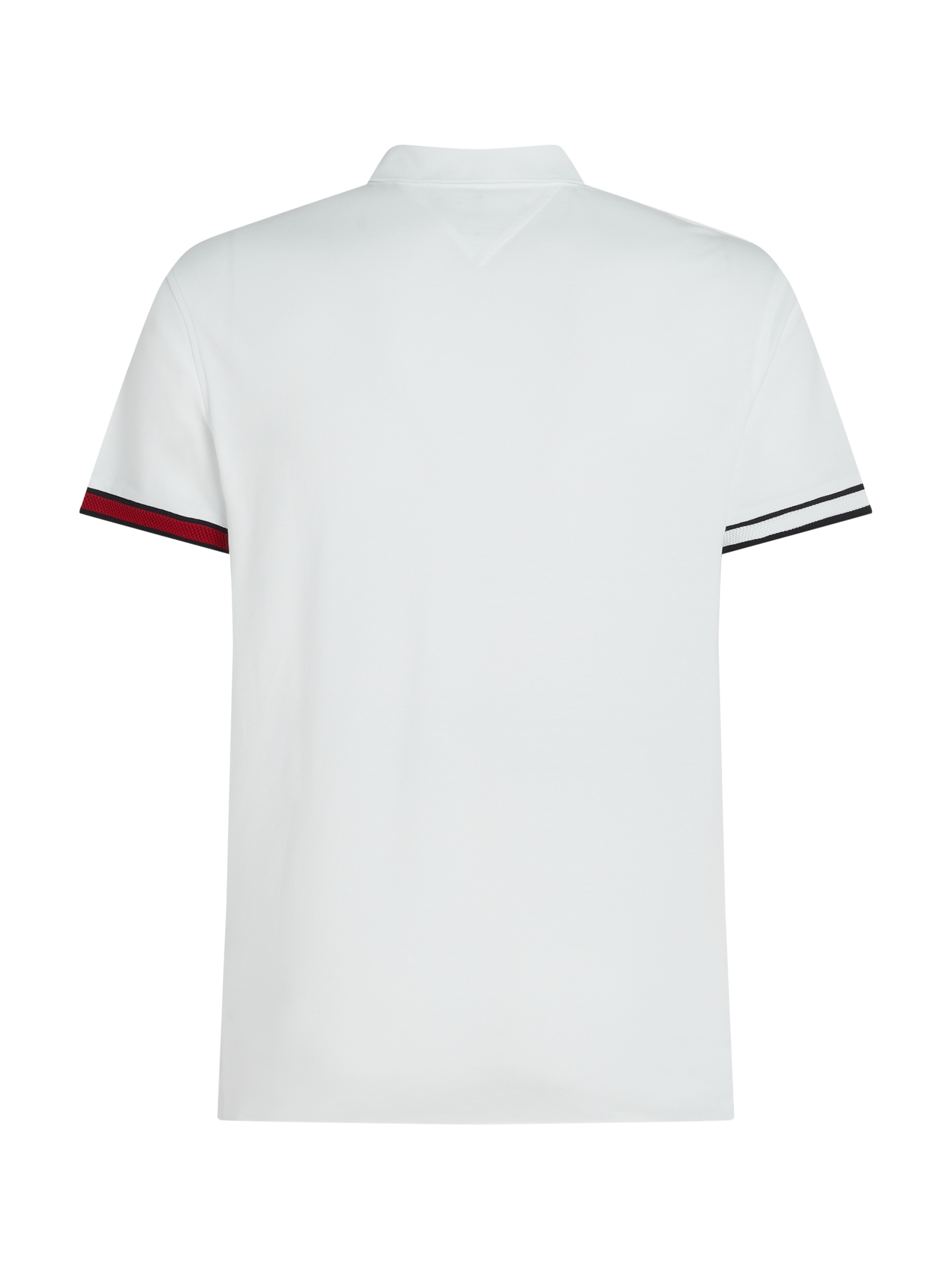 Tommy Hilfiger Poloshirt »FLAG CUFF SLIM POLO«, mit Kontrast-Details