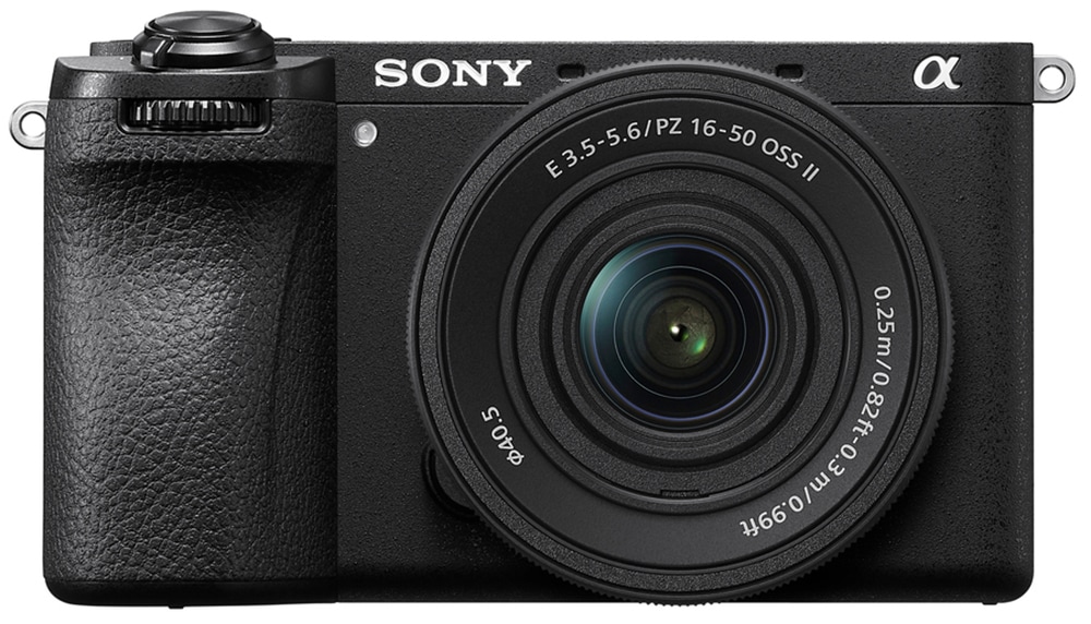 Sony Systemkamera »Set: SELP18105G Objektiv + ILCE6700B« Sony E PZ 18-105mm F4 G OSS , 26 , Bluetooth , inkl. Spiegellose APS-C-Kamera, KI-Autofokus, 5-Achsen-Bildstabilisierung