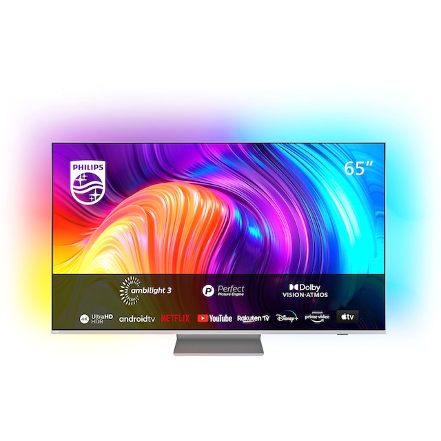 Philips LED-Fernseher »65PUS8807/12«, 164 cm/65 Zoll, 4K Ultra HD, Android  TV-Smart-TV-Google TV ➥ 3 Jahre XXL Garantie | UNIVERSAL