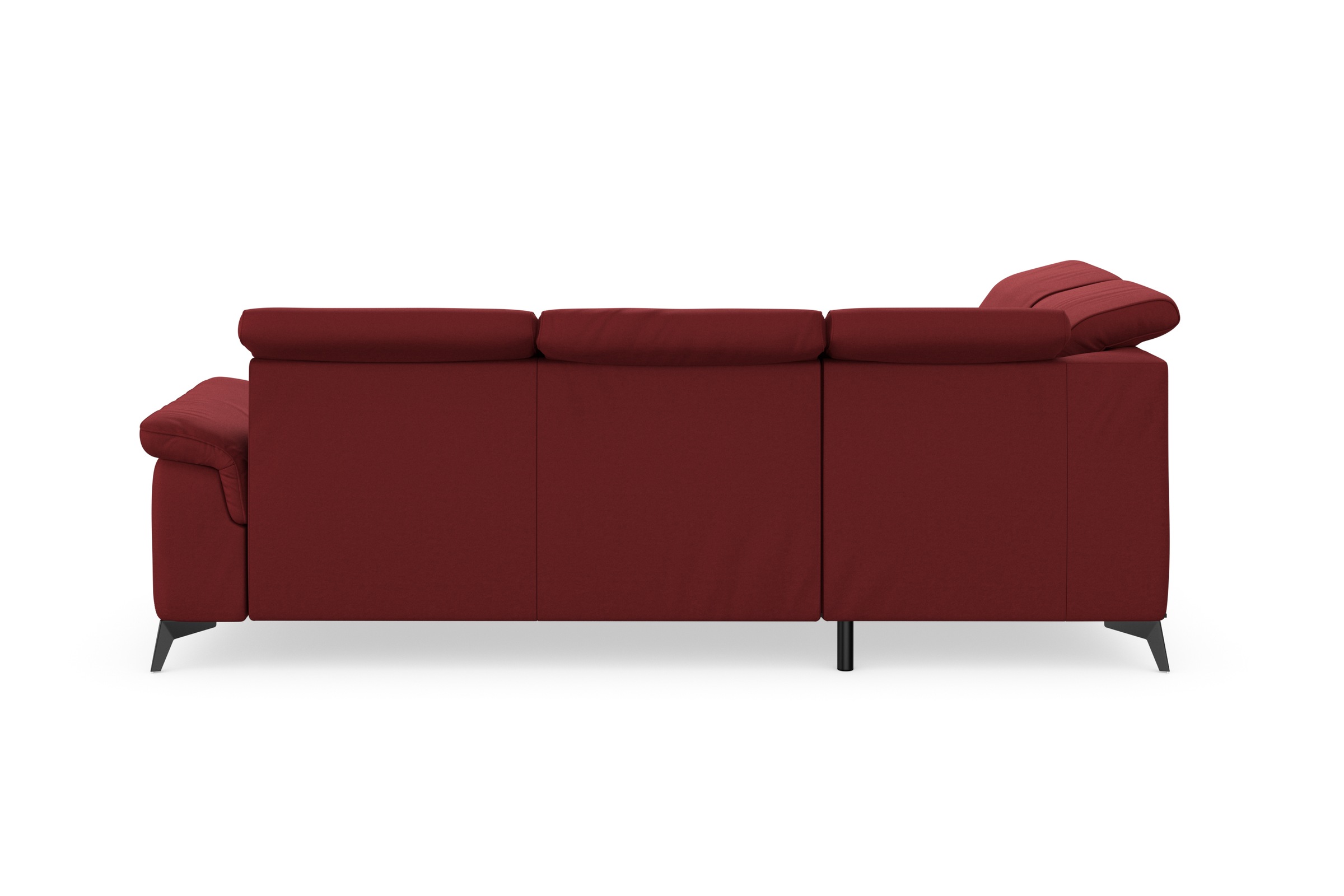 sit&more Ecksofa »Sinatra L-Form«, mit Ottomane, optional mit Kopfteilverstellung und Armteilfunktion