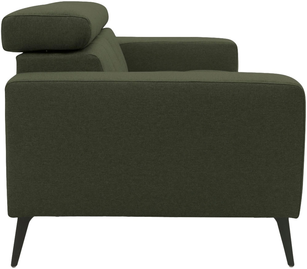 DOMO collection 2-Sitzer »Trento, mit Kufenfuß oder Einzelfuß« wahlweise mit Kopfteilverstellung und in zwei  Größen erhältlich