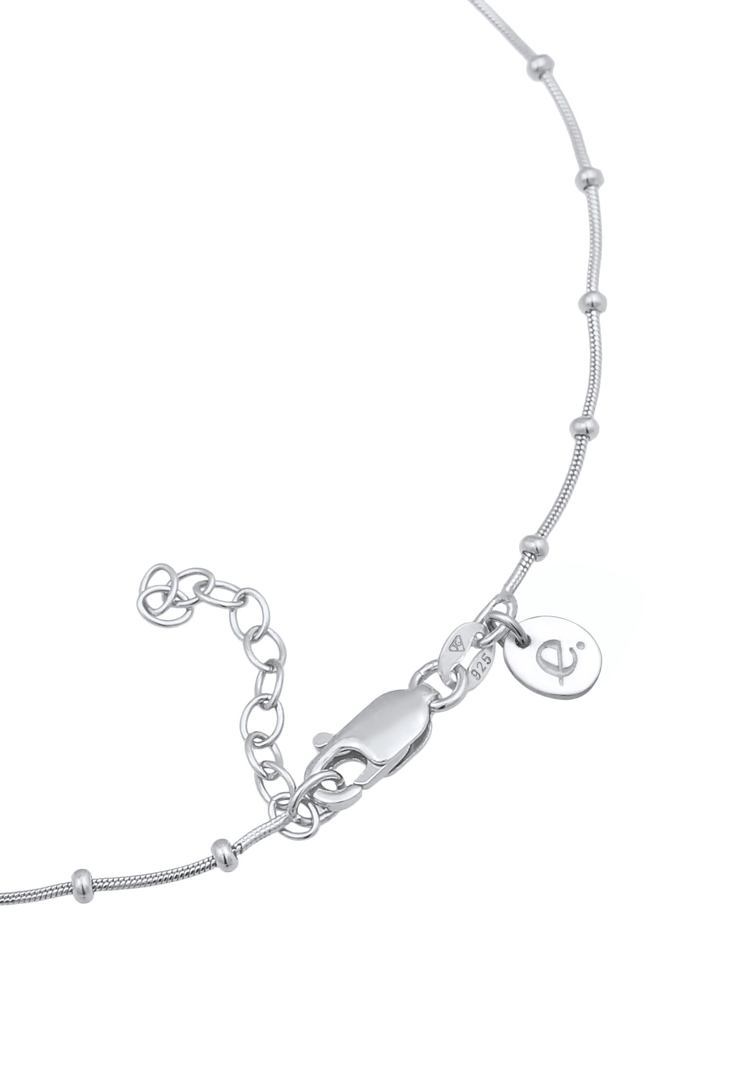 Elli Armkette »Fußschmuck Sonne Mond 925 Silber«