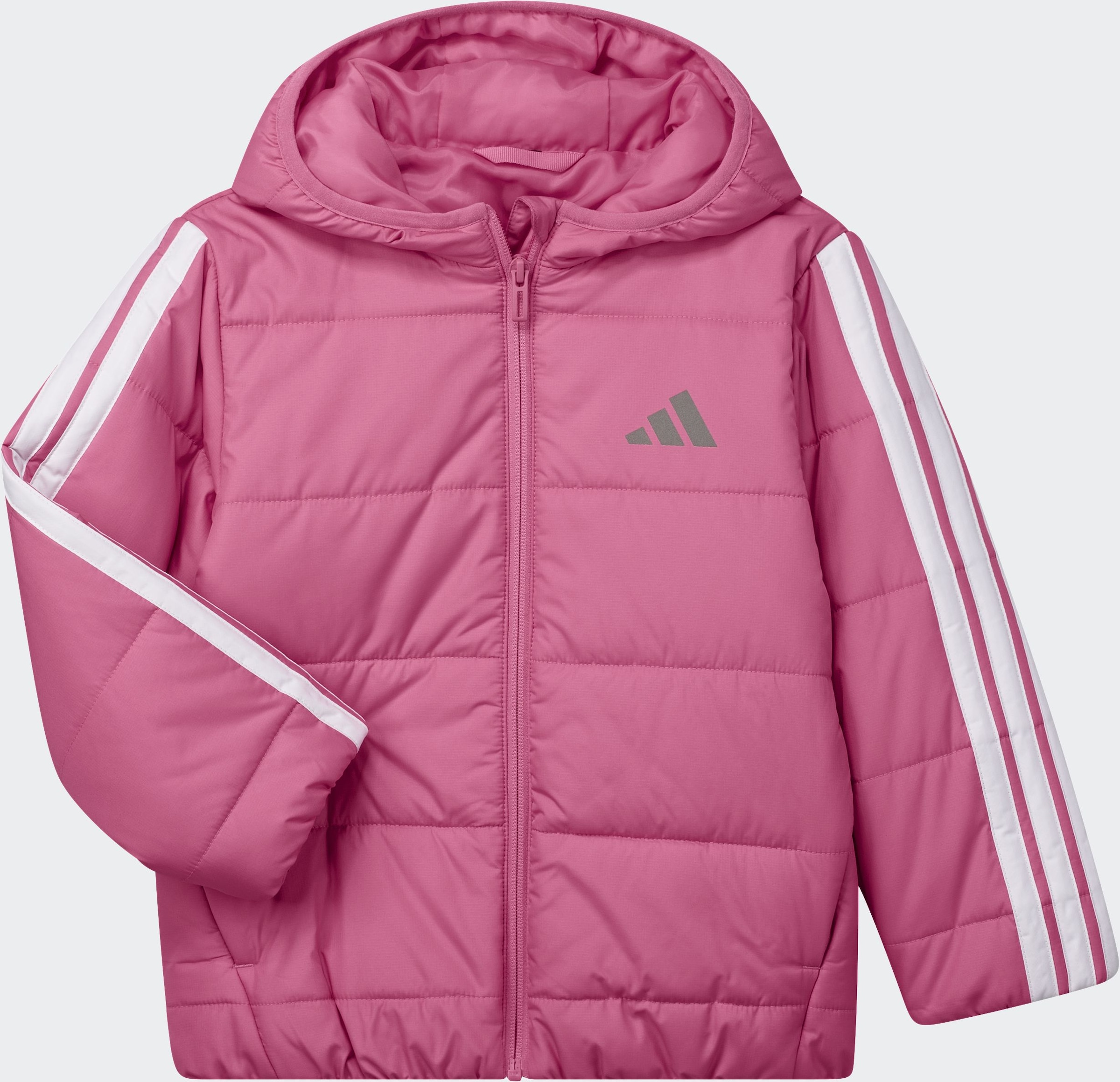 adidas Sportswear Winterjacke »LK ESS 3S JKT« für Kinder, mit Reißverschluss, leichtes Material