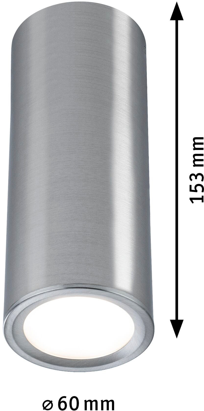 Paulmann Aufbauleuchte »Barrel 1x6W 2700K 470lm«, 1 flammig
